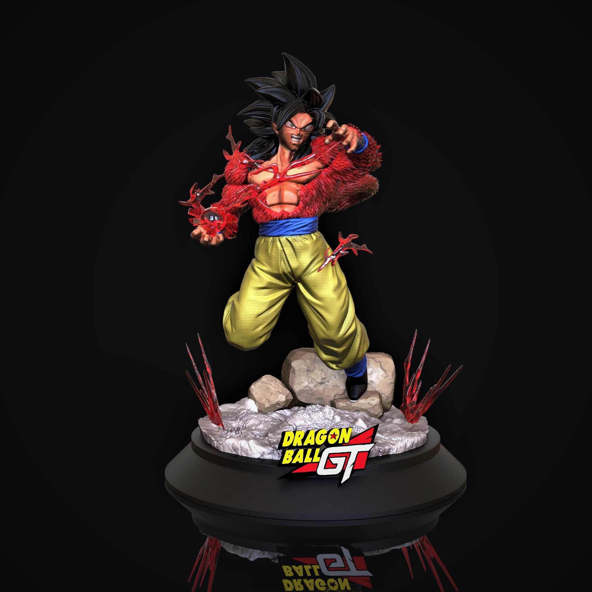 ArtStation - Goku Super Saiyan 4