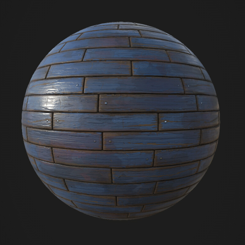 SD fully procedural dynamic wood panels generator