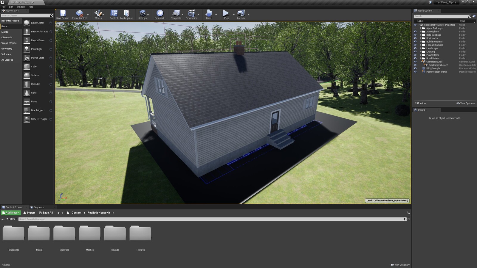 The second angle for the TAD Presentation Farmhouse (Modular Version)