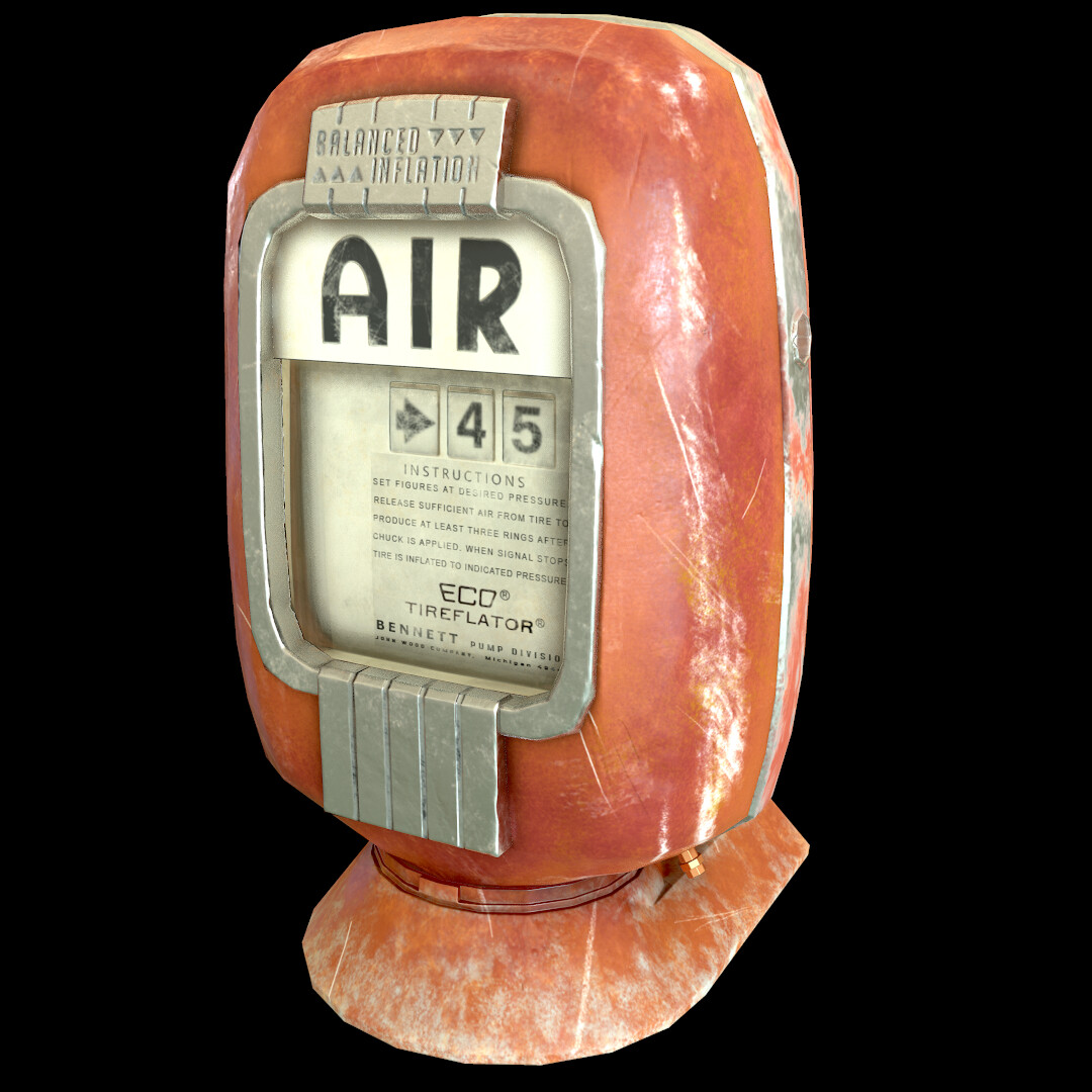 ArtStation - Vintage Air Pump