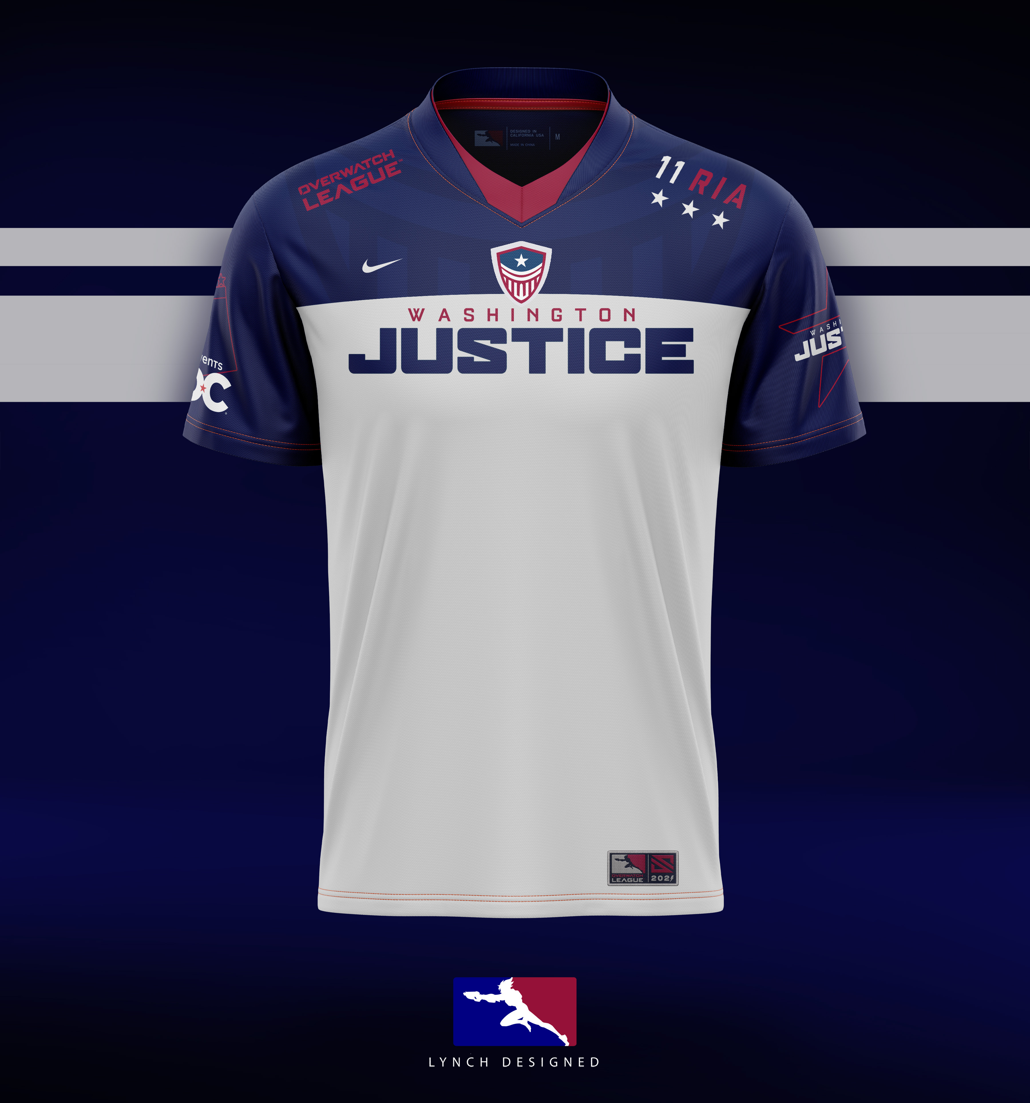 washington justice jersey