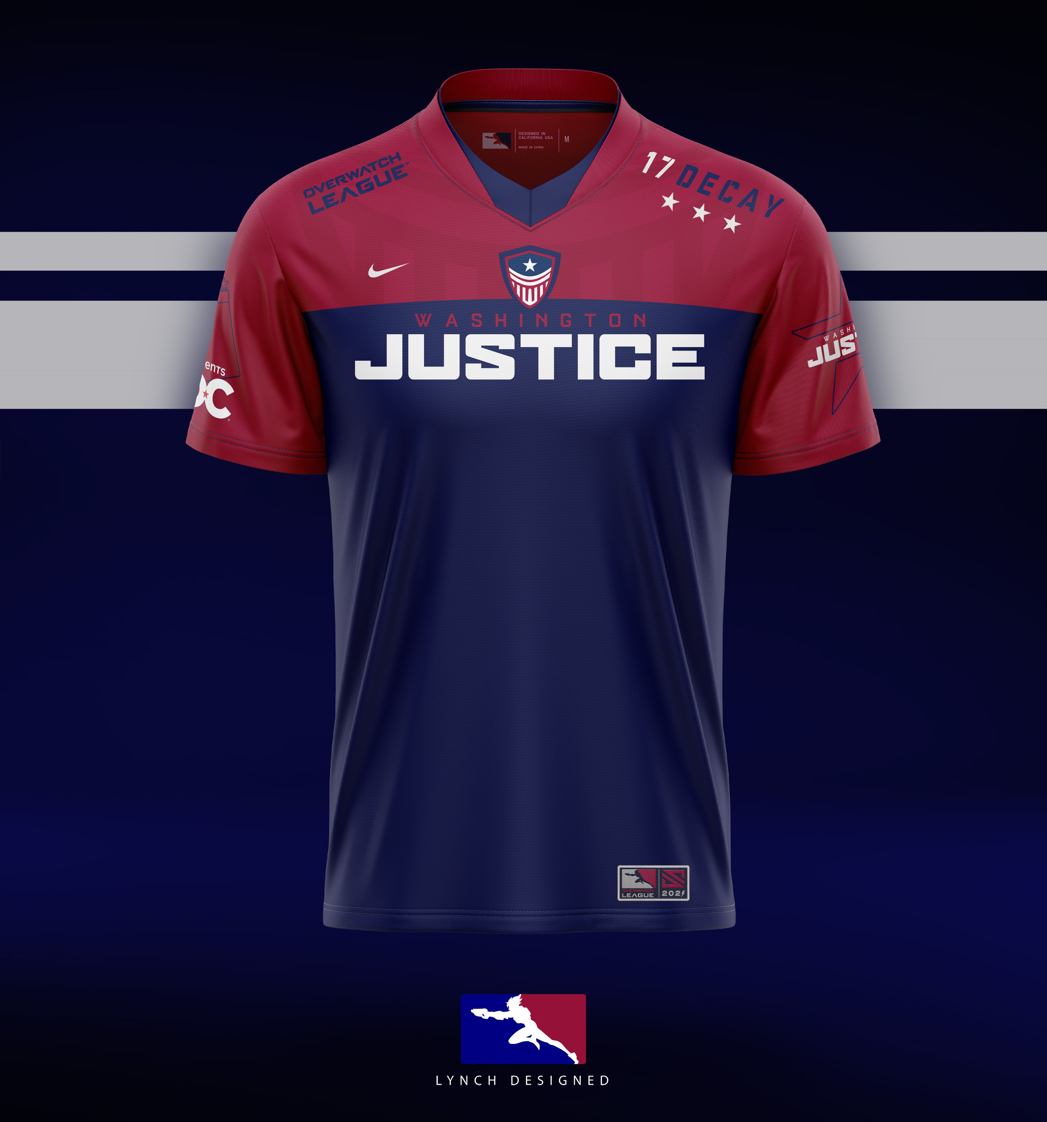 washington justice jersey