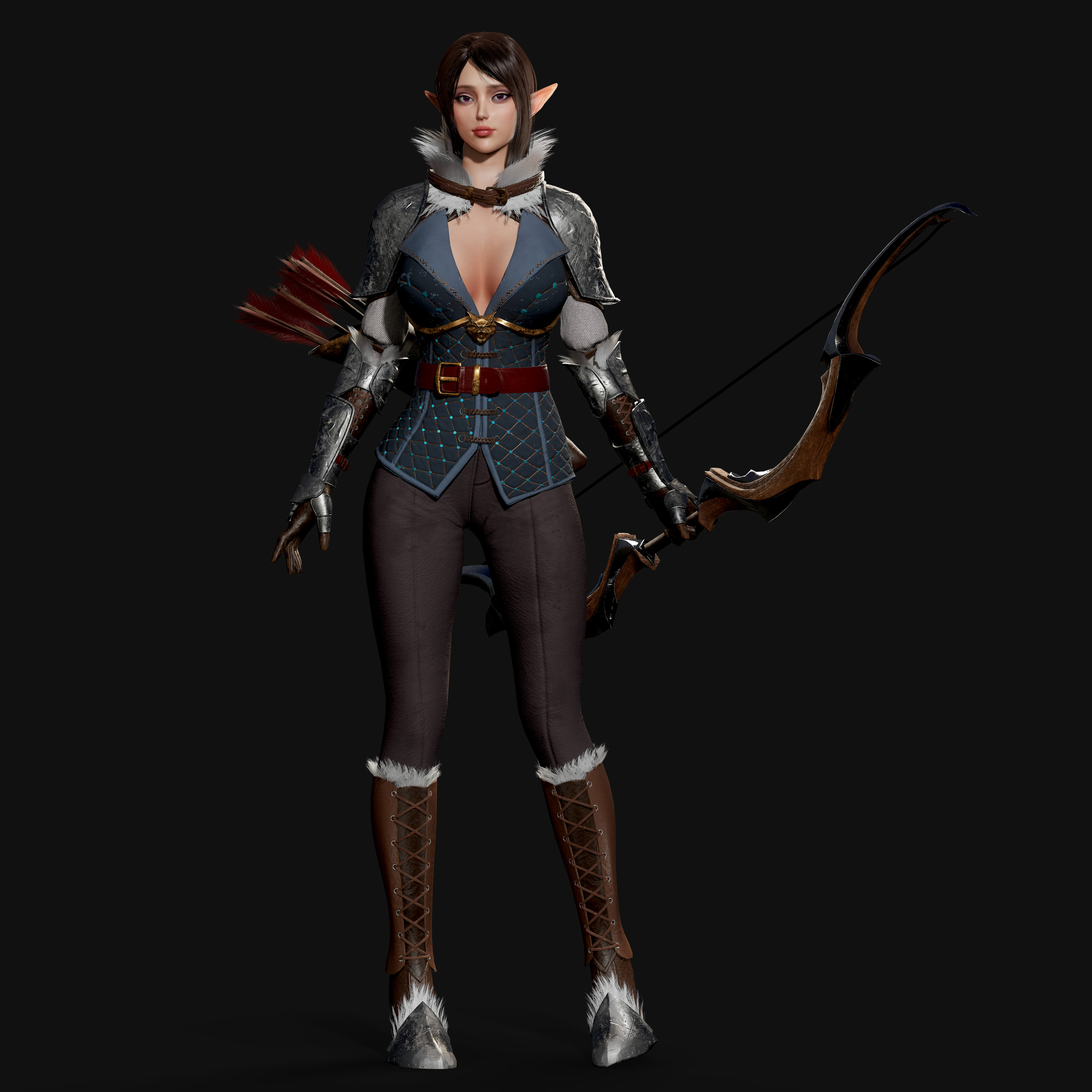 Ida Faber - archer girl