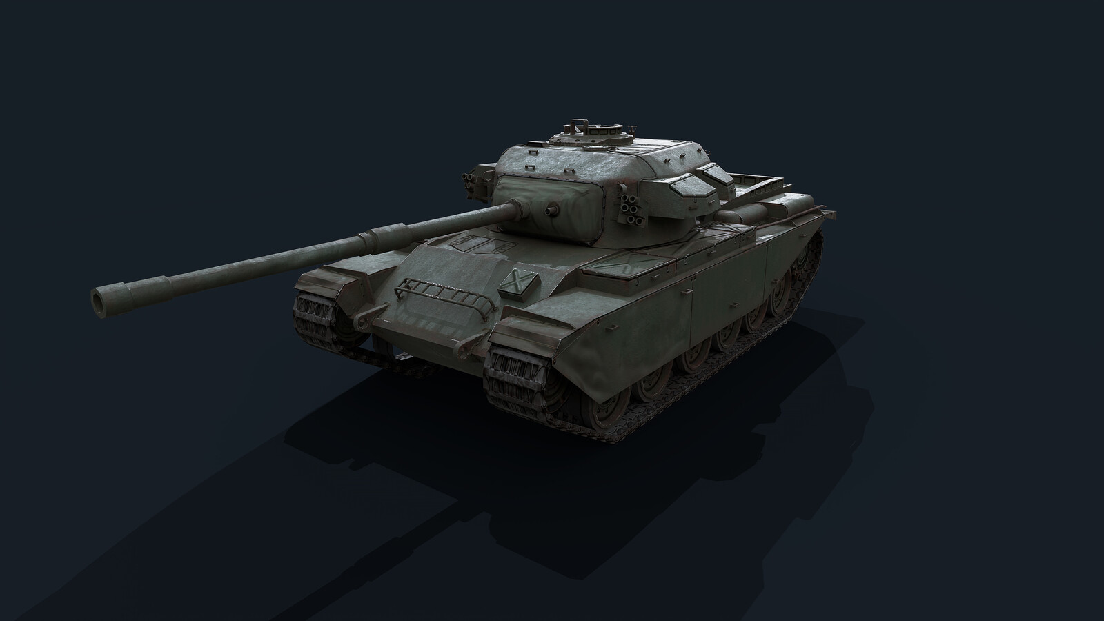 Centurion MKIII UK Military Tank (rts game model)