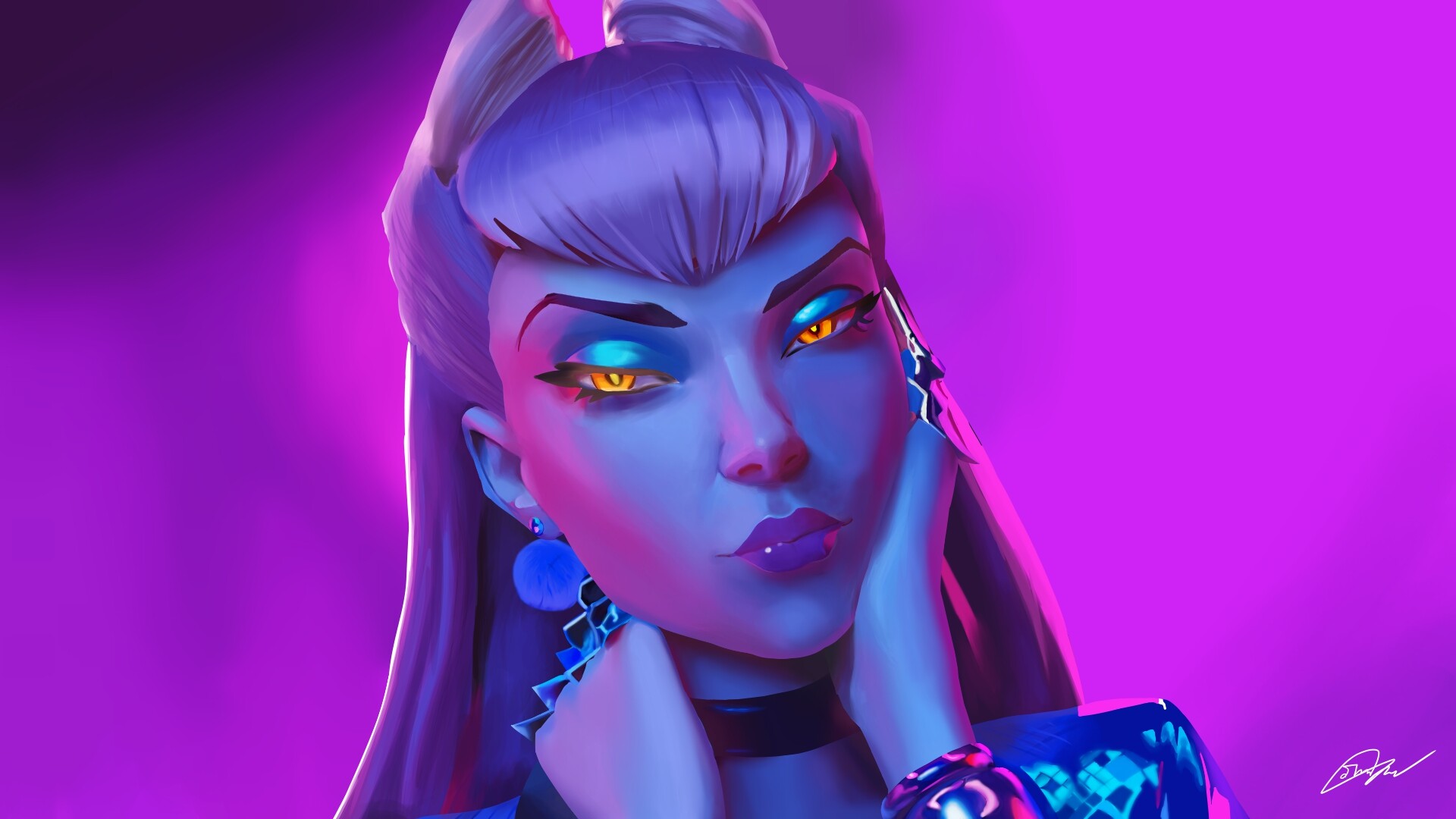 ArtStation - Evelynn / KDA MORE paint