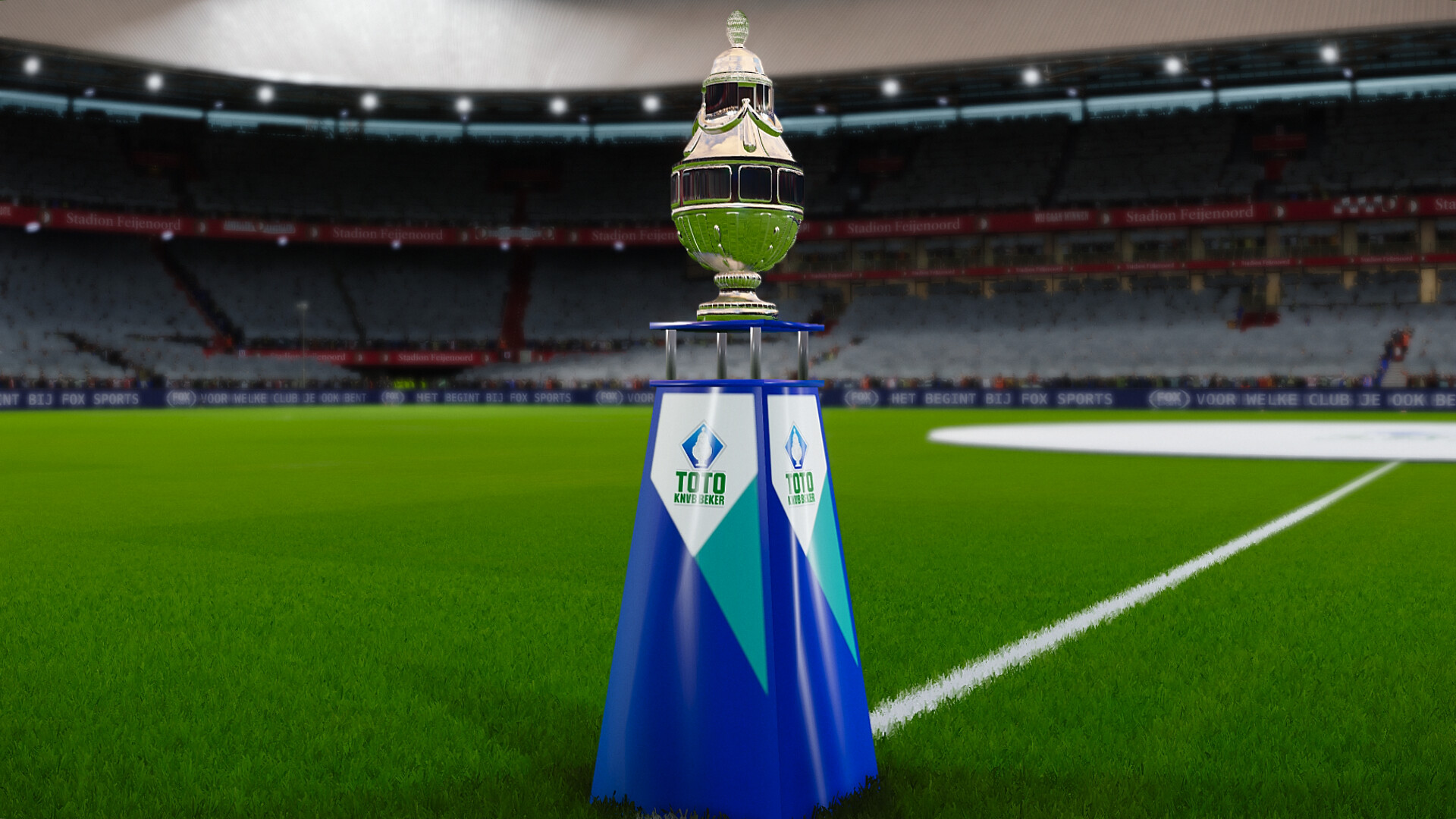 soort veeg Reductor ArtStation - KNVB Beker 3D trophy for PES 2020/21
