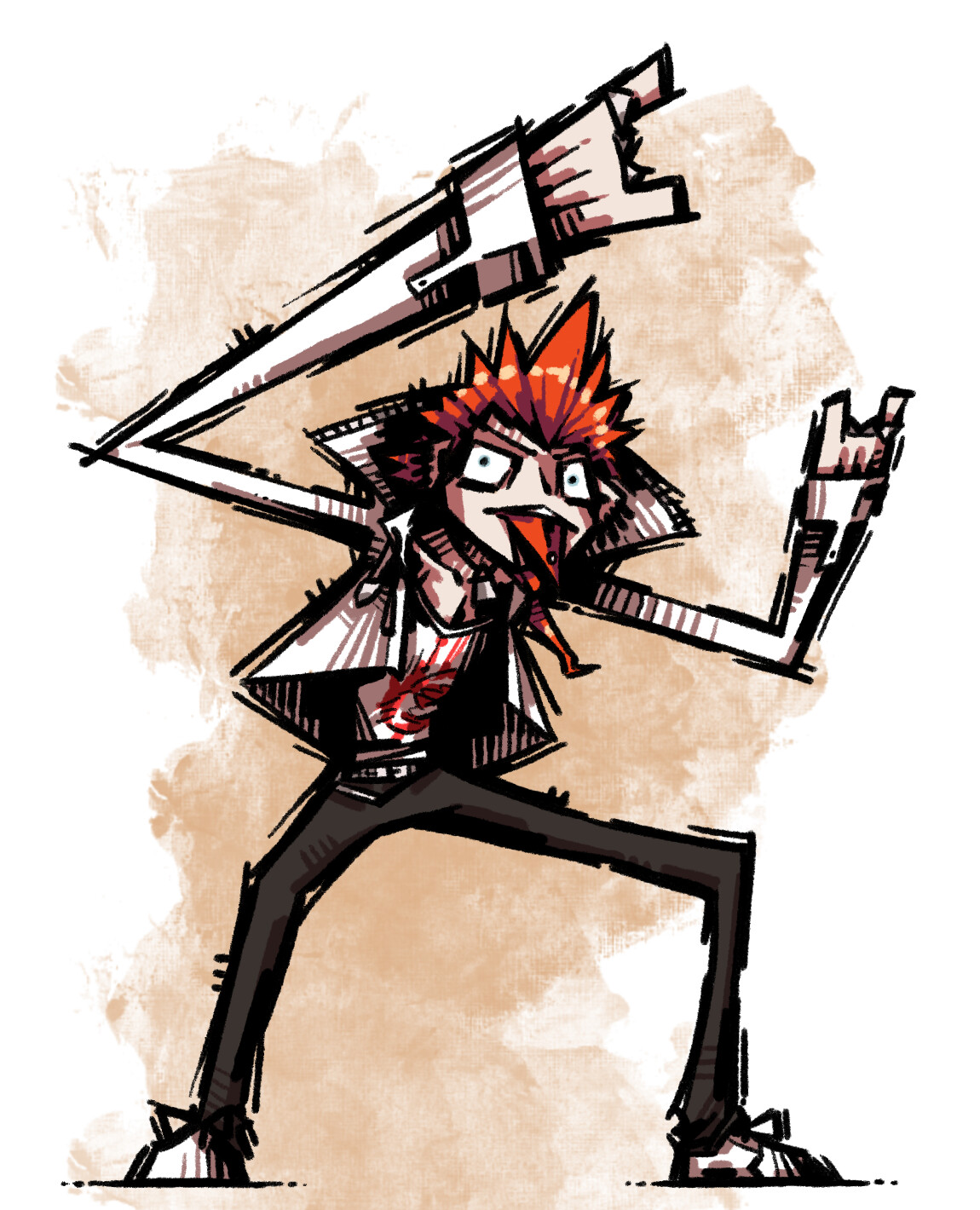 Artstation Danganronpa 1 Fanart Nathan Gneist