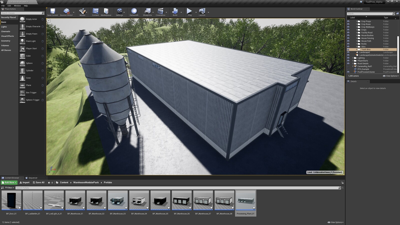 The second angle for the TAD Presentation Facility (Modular Version)
