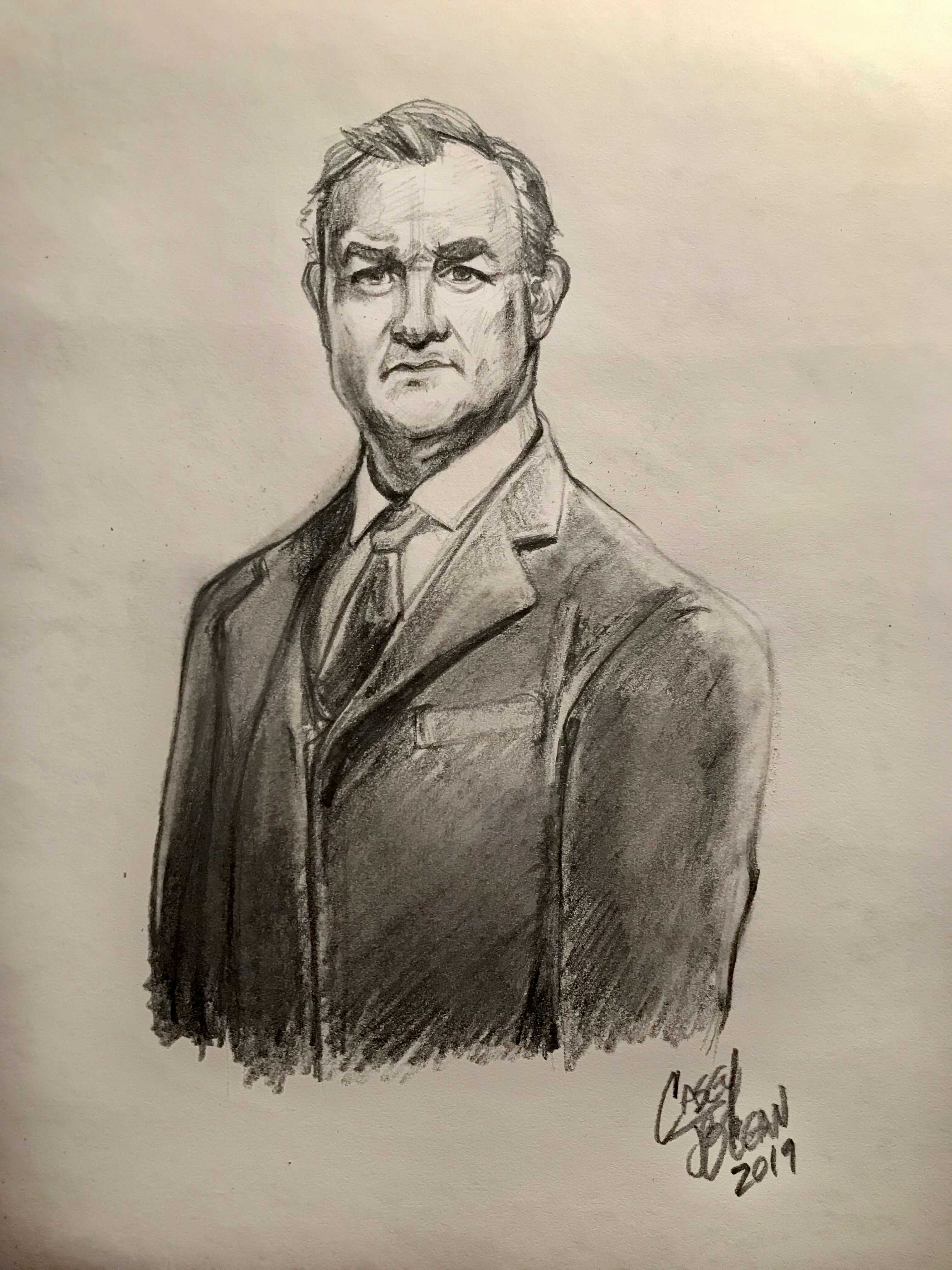 Casey Jo  Downton Abbey Character Sketches