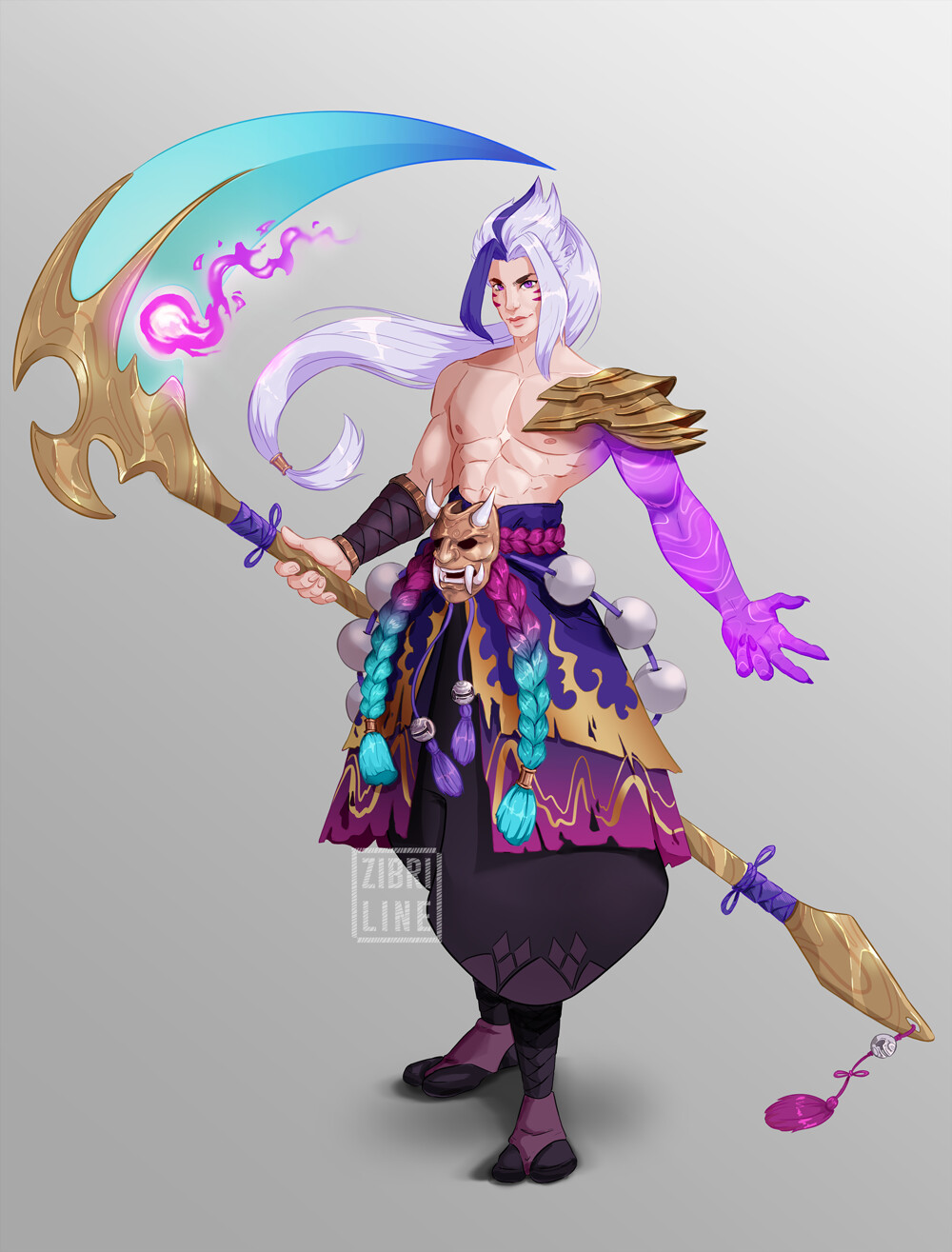 ArtStation - Kayn Spirit Blossom Concept