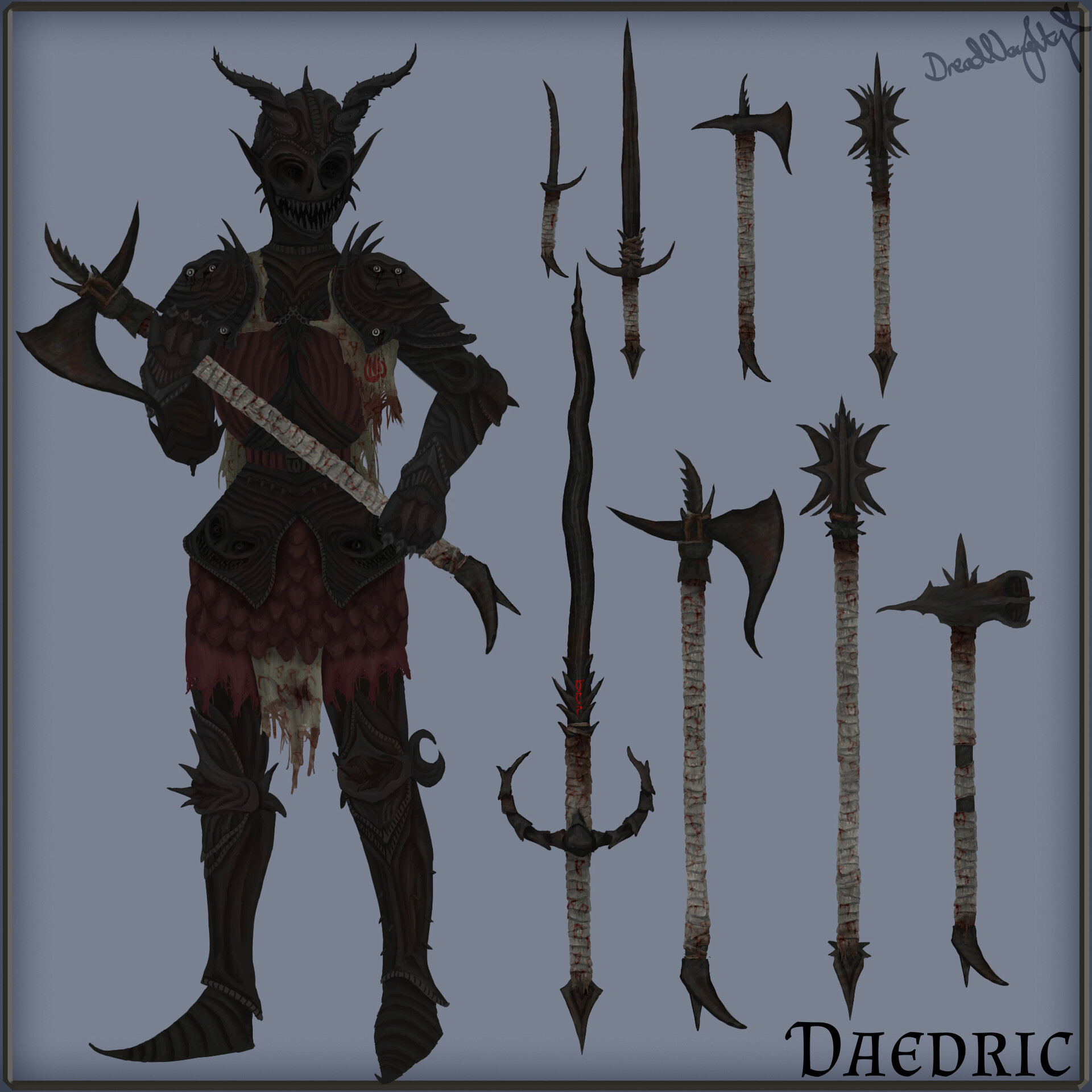 daedric warhammer