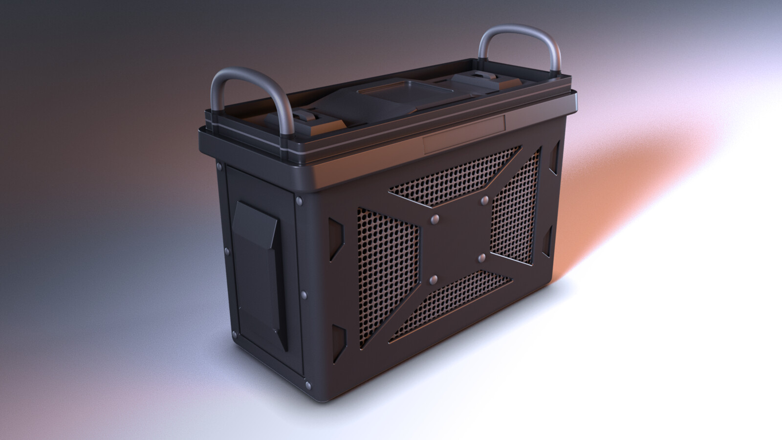 Hard Surface Modeling | Sci-Fi Ammo Can