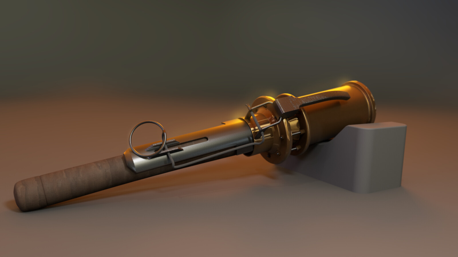 Mechanical Modeling | Steampunk Stick Grenade