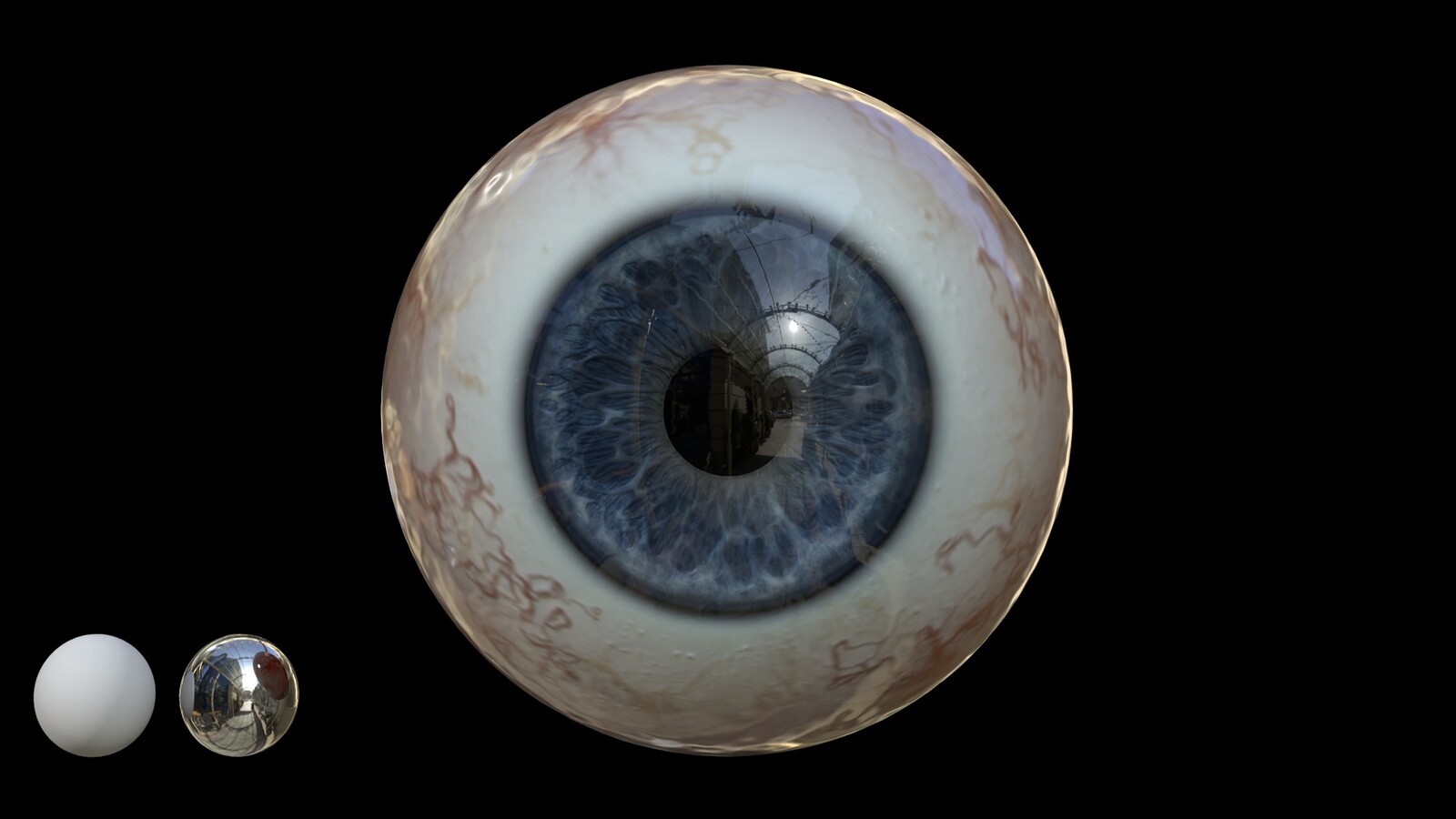 Eye - SimpleLowPolyRender