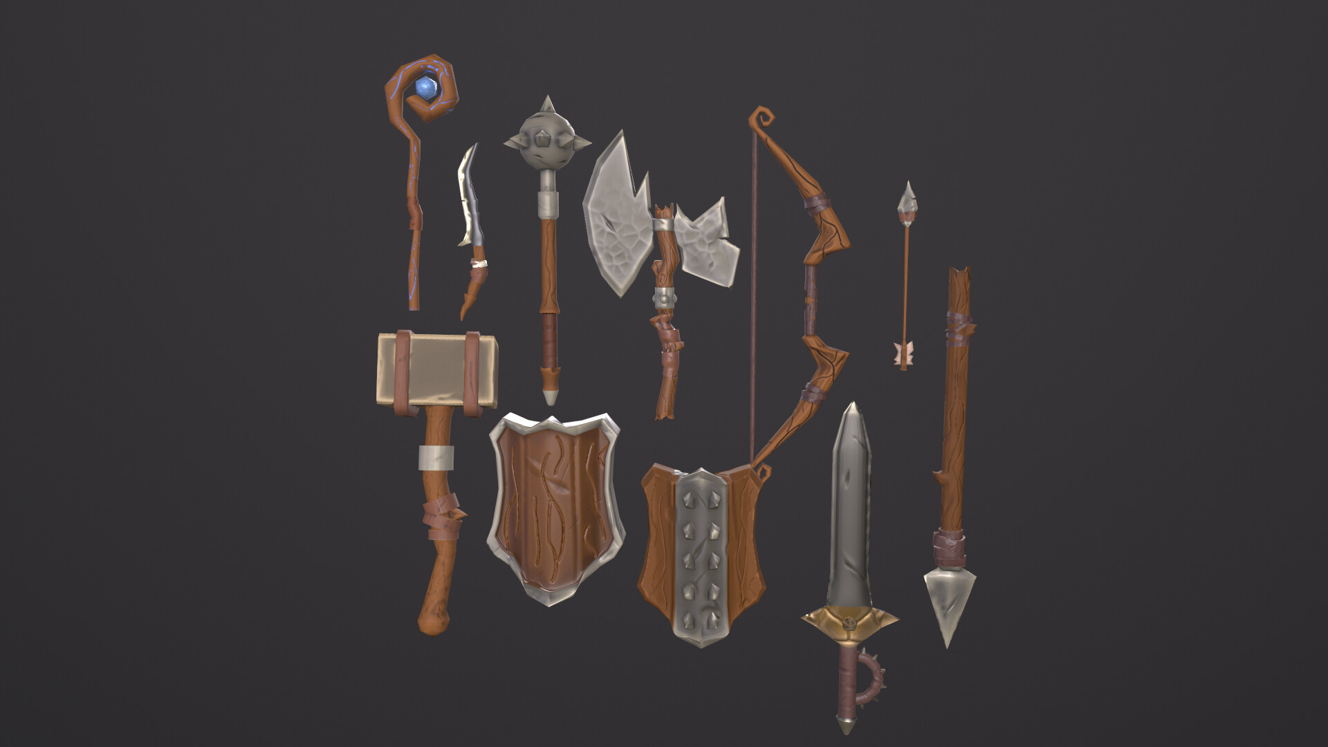 ArtStation Stylized RPG Starter Weapons