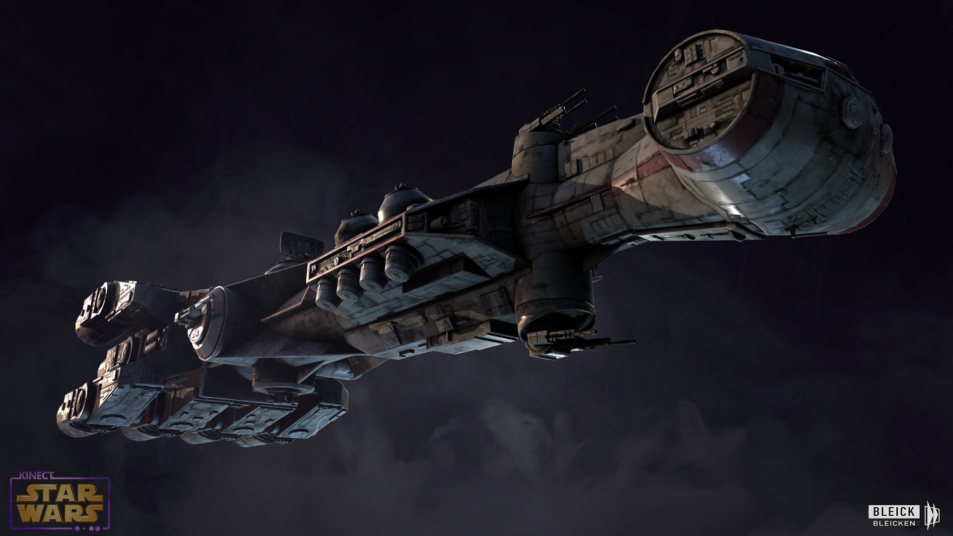 Bleick Bleicken Star Wars Kinect (2010) Blockade Runner Asset