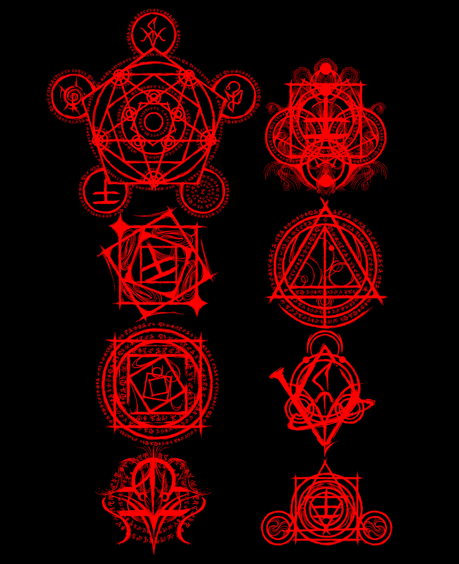539814170 Rituais Fan Made de OPD - RITUAIS FAN-MADE DESCONJURAÇÃO RPG Com  os símbolos de cada(que - Studocu