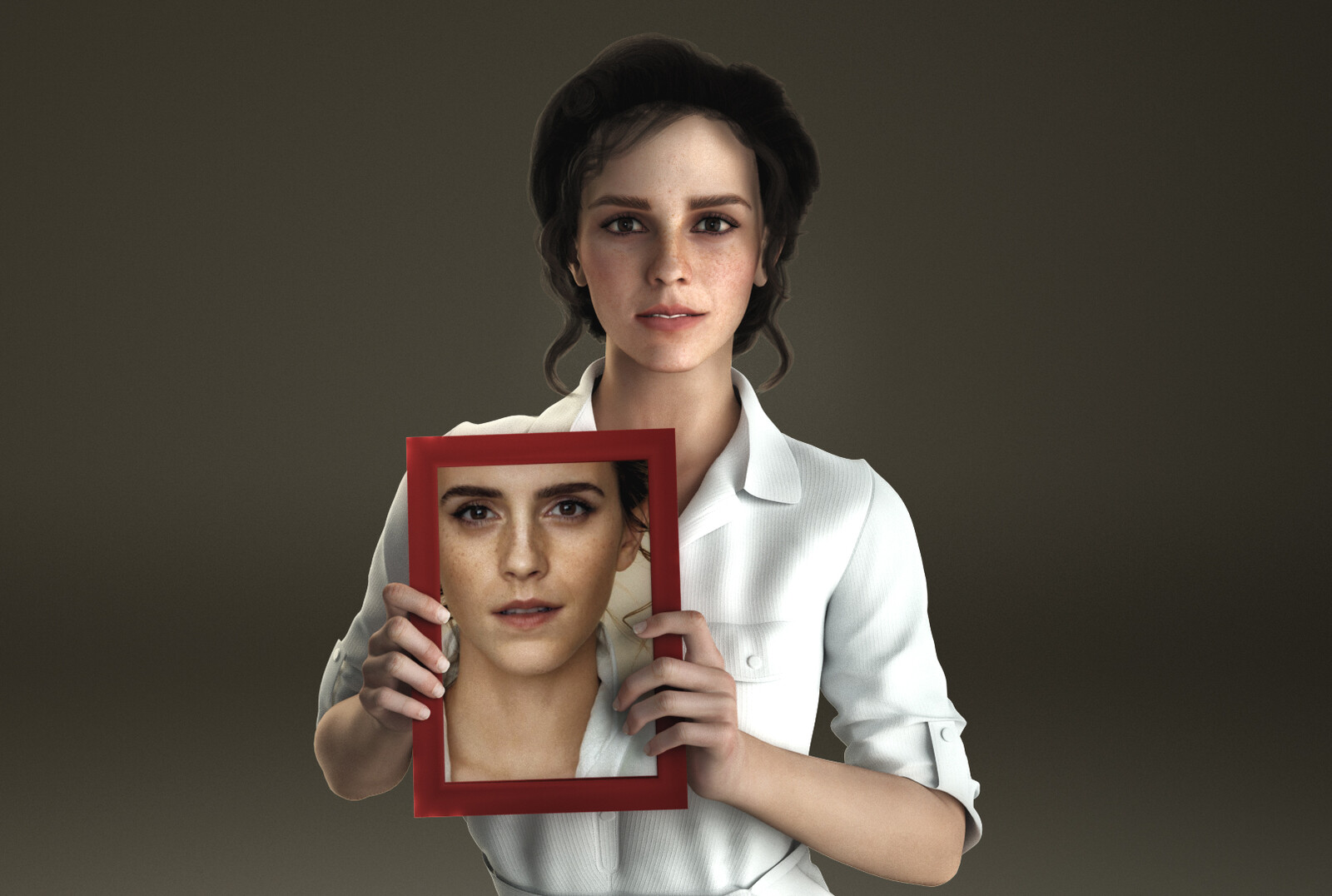 3d character from photo