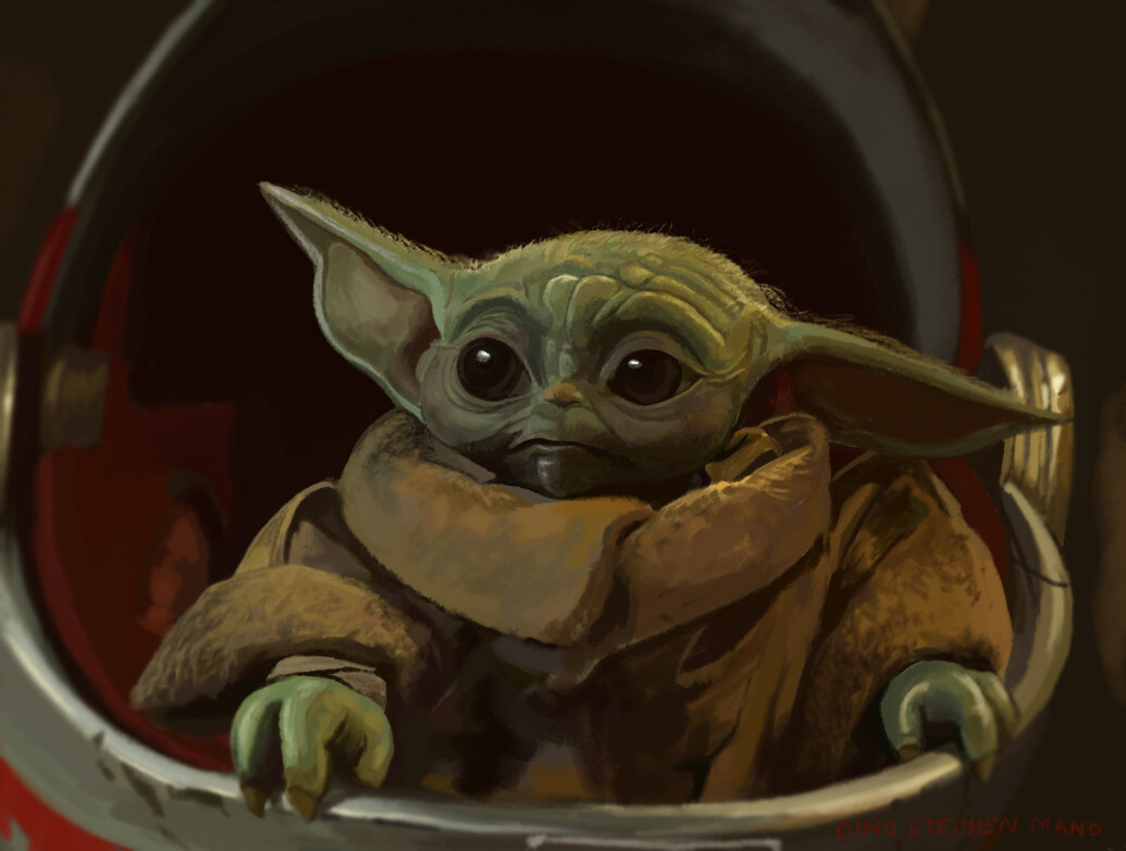 Dino Stephen Mano Cute Baby Yoda Fanart Mandalorian Dino Stephen Mano Cute Baby Yoda Fanart Mandalorian