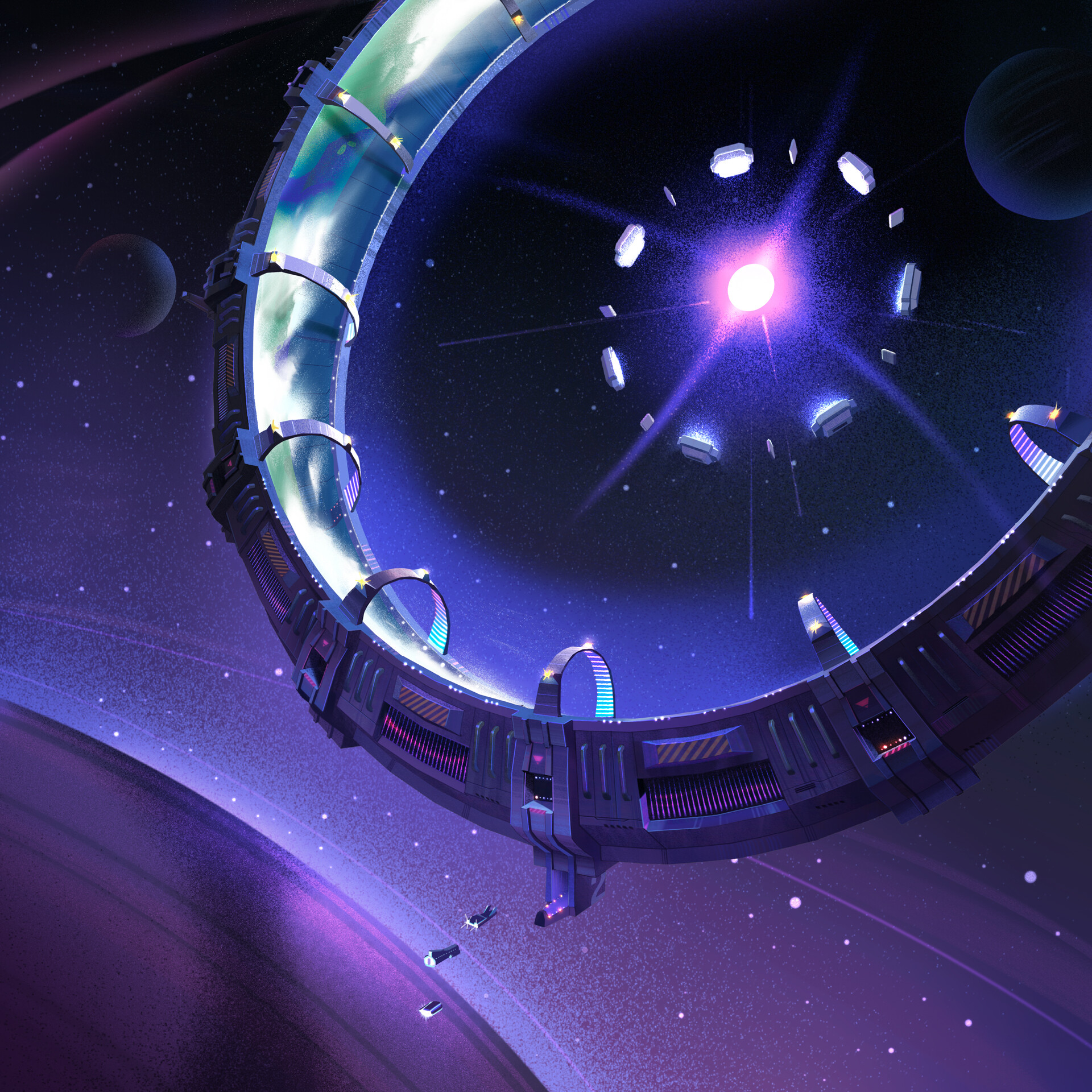 ArtStation Ring World