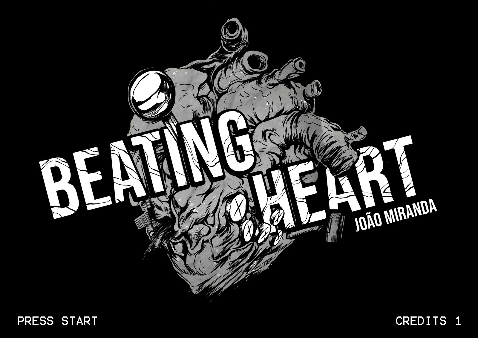 "Beating Heart" a metaphorical comic about videogames, obsession and literal death. Here some samples