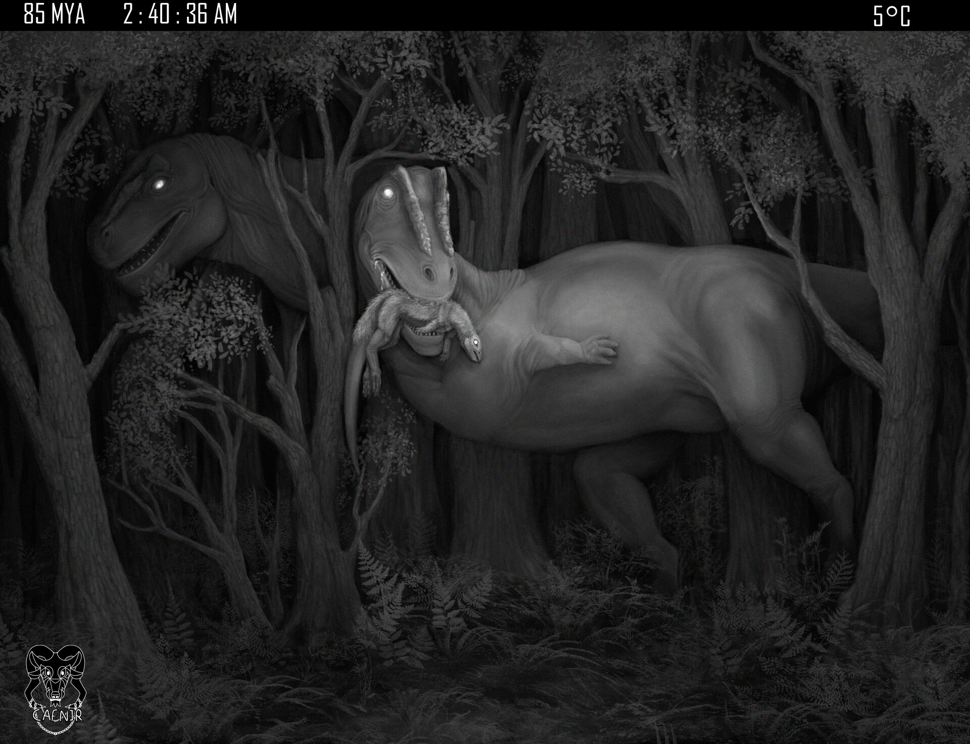 ArtStation Abelisaurus Trail Cam