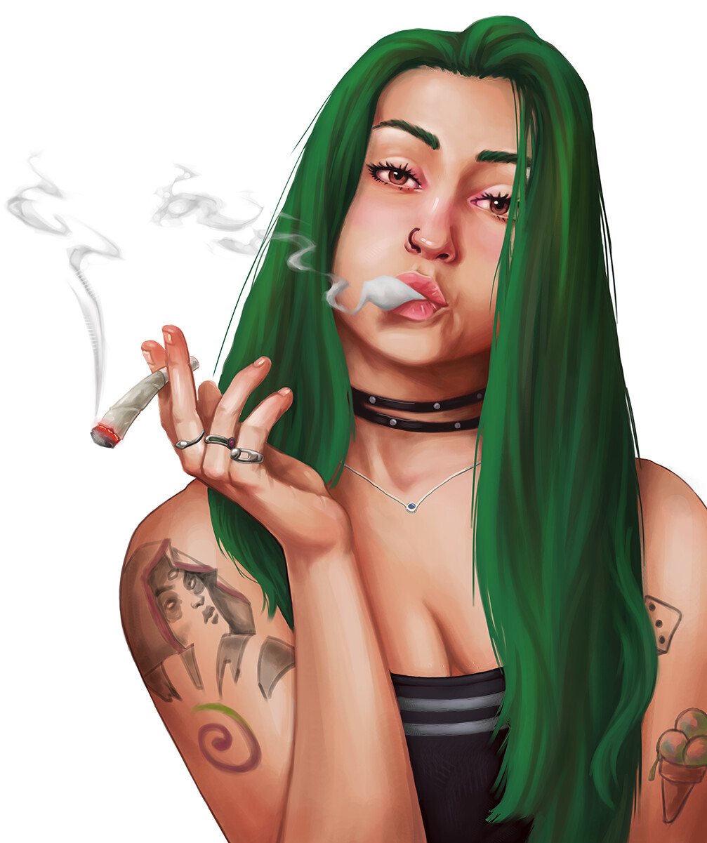 Girls the ganja Cannabis
