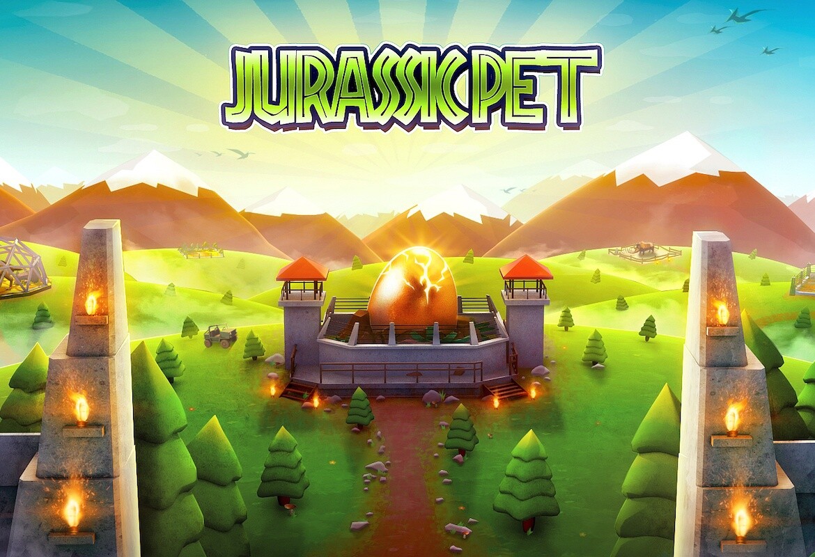 Jurassic Pet | Environment Art | Unity 3D