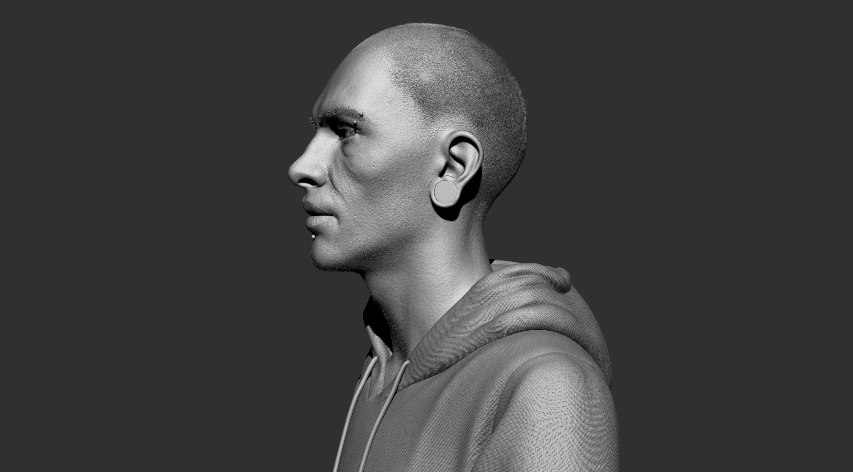 ZBrush high res mesh