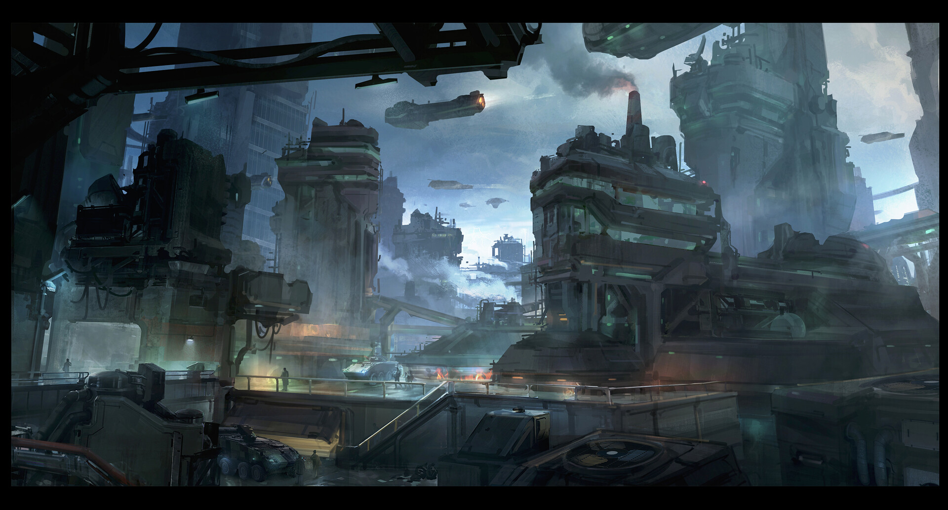 ArtStation Wasteland SciFi