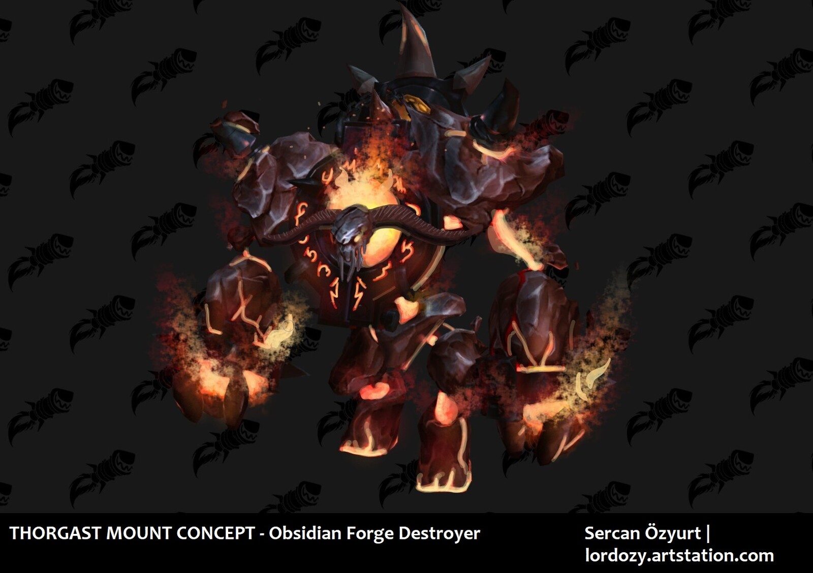 [Fan Concept] Thorgast Mount - World of Warcraft
