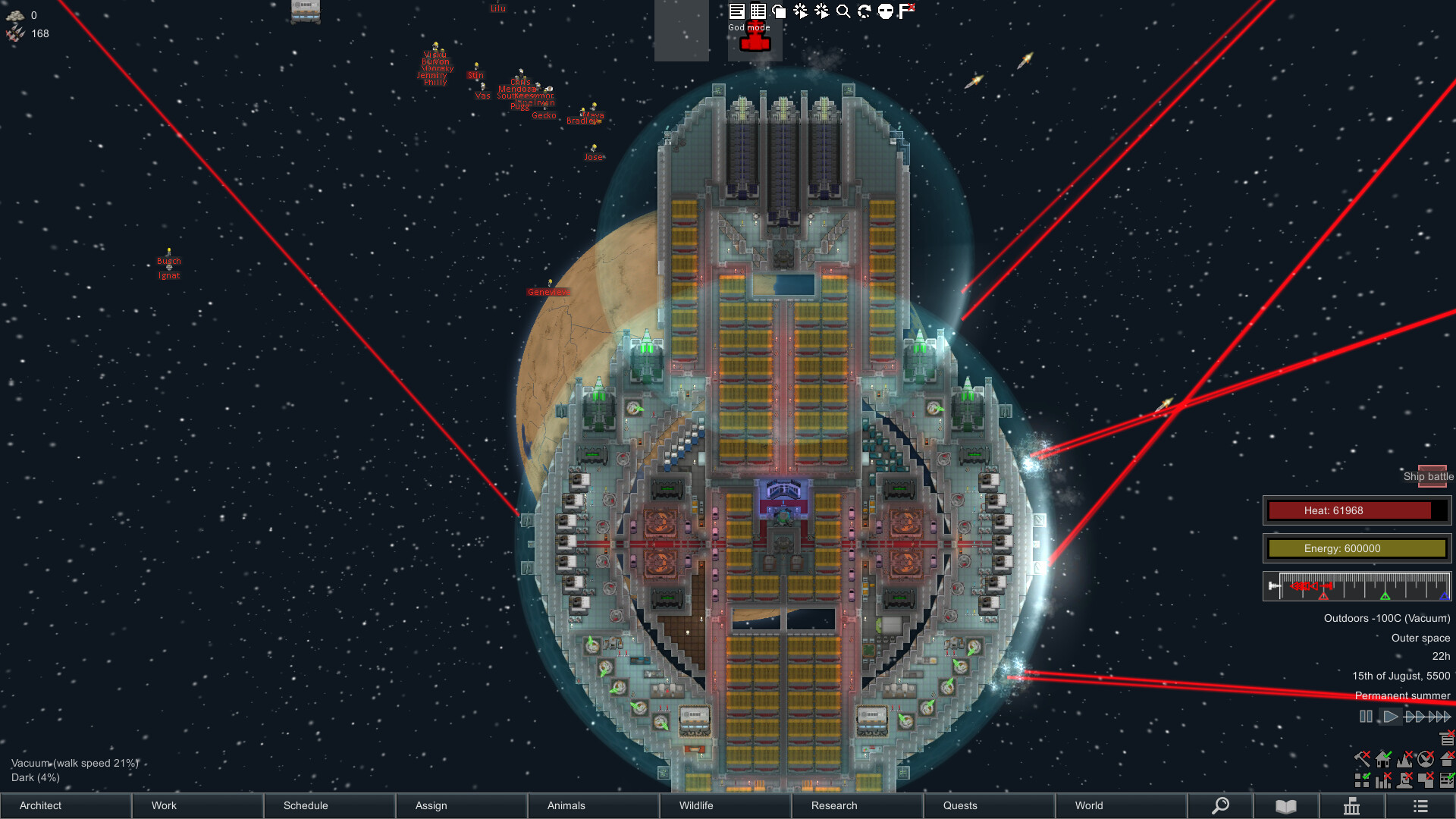 rimworld can't save