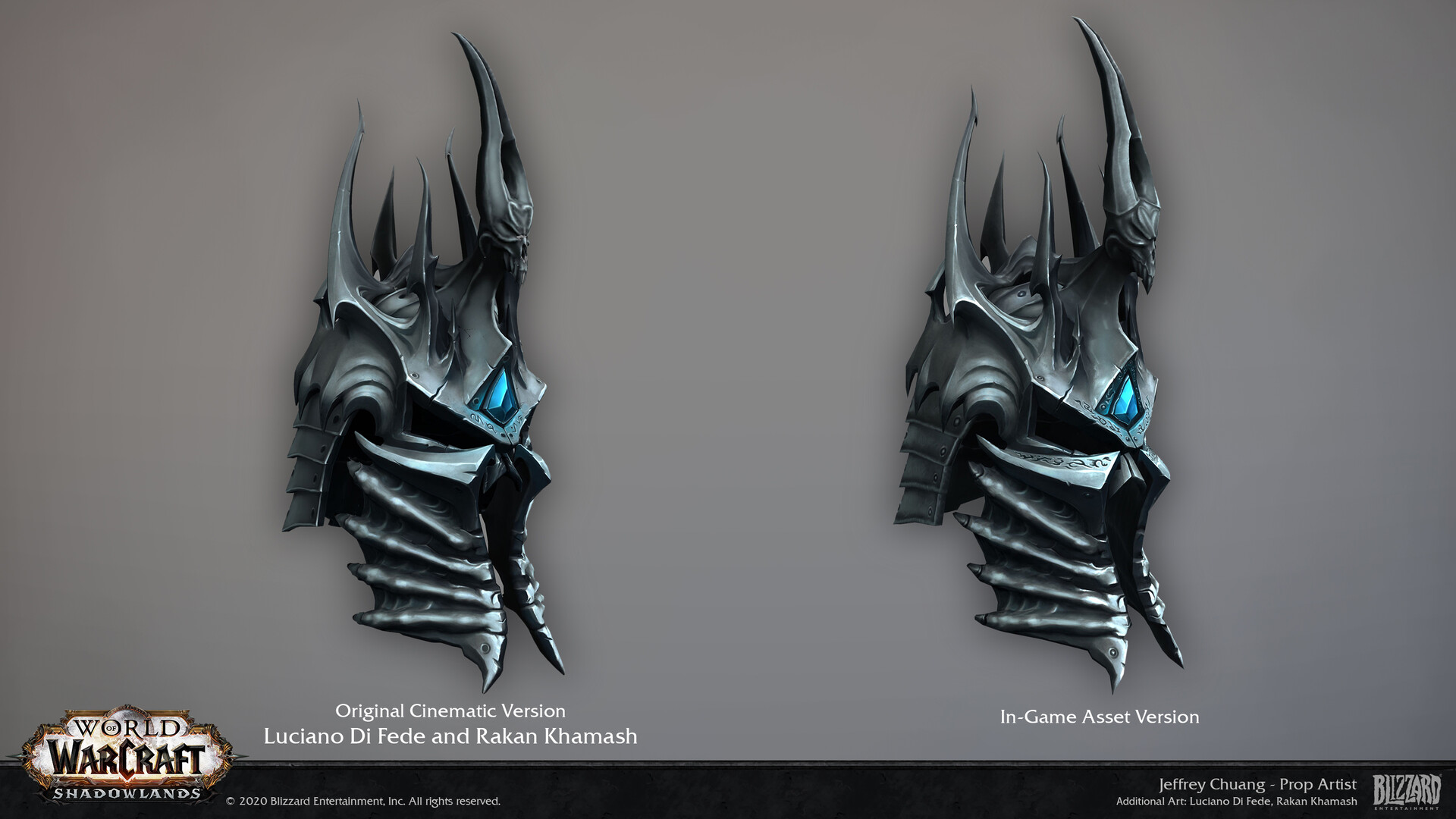 Jeffrey Chuang World of Warcraft Shadowlands Props