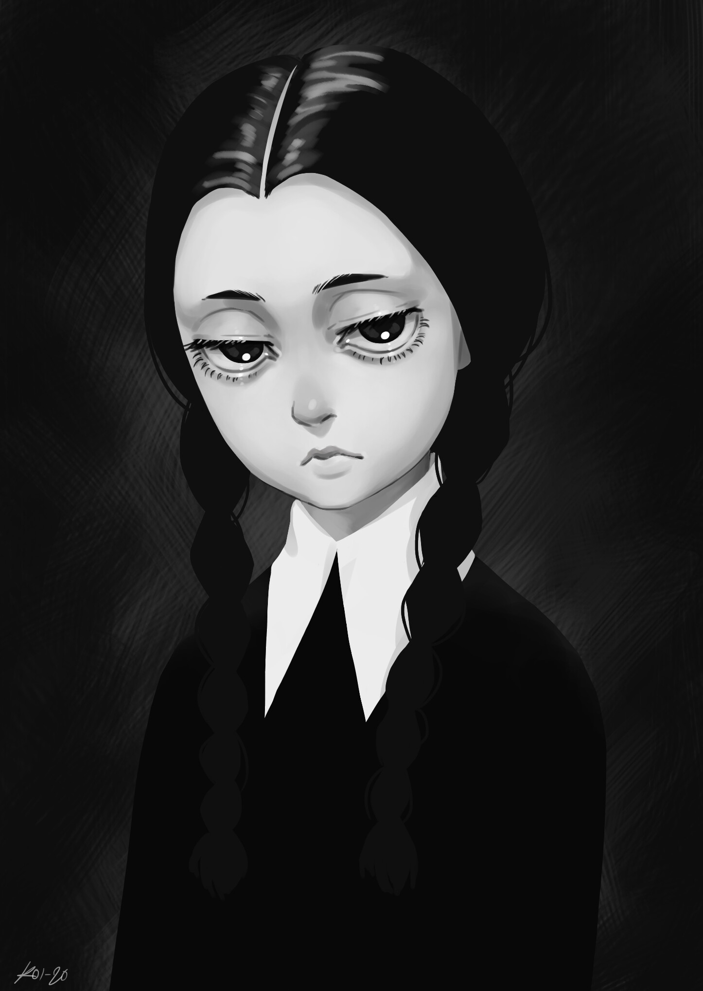 Wednesday Addams Characters As Anime  YouTube