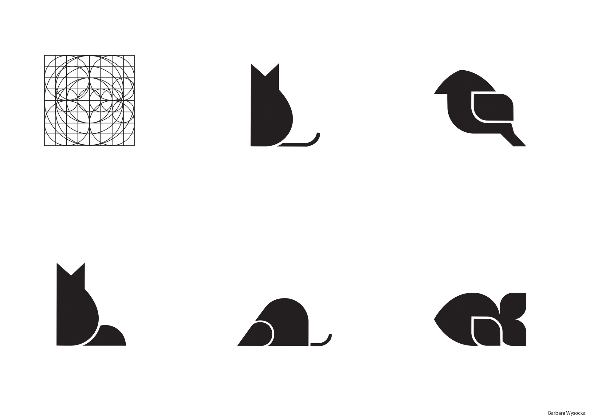 ArtStation - Animal Pictograms Designs