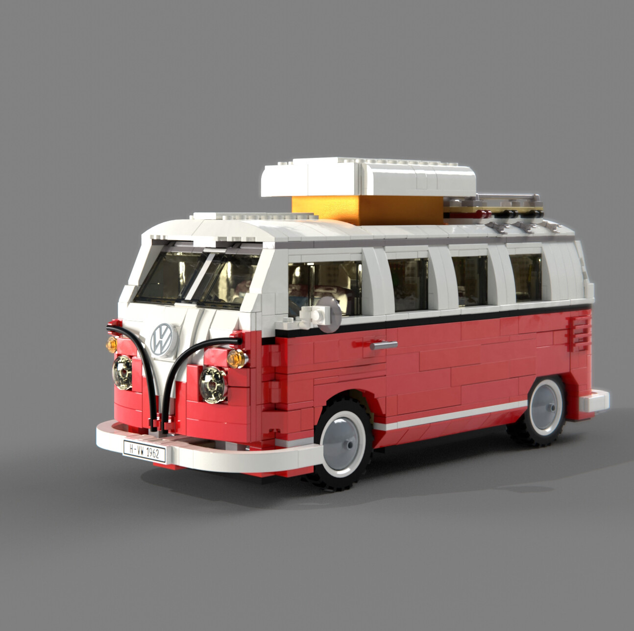 ArtStation - Lego VW T1 Bulli