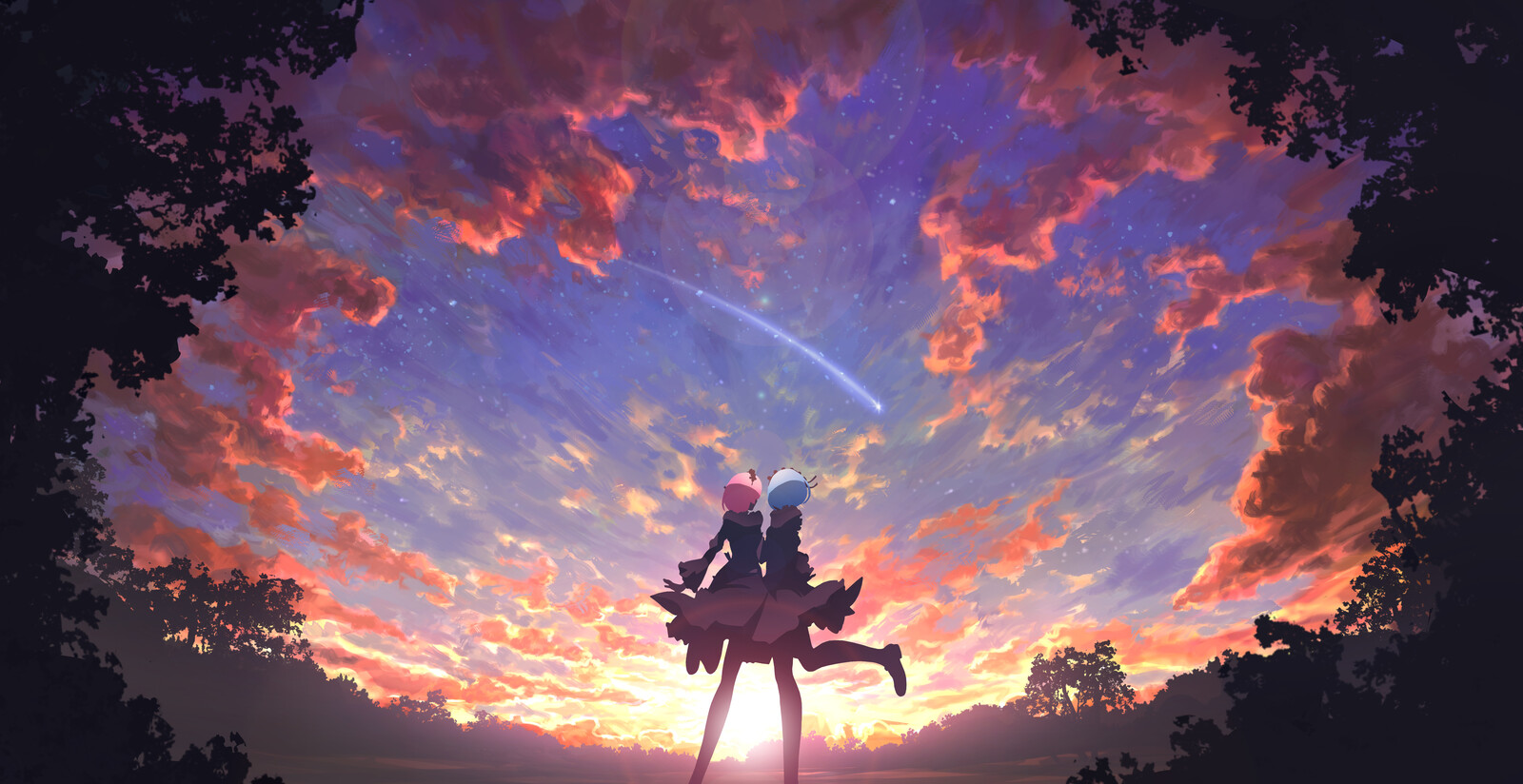 Rem &amp; Ram Sunset