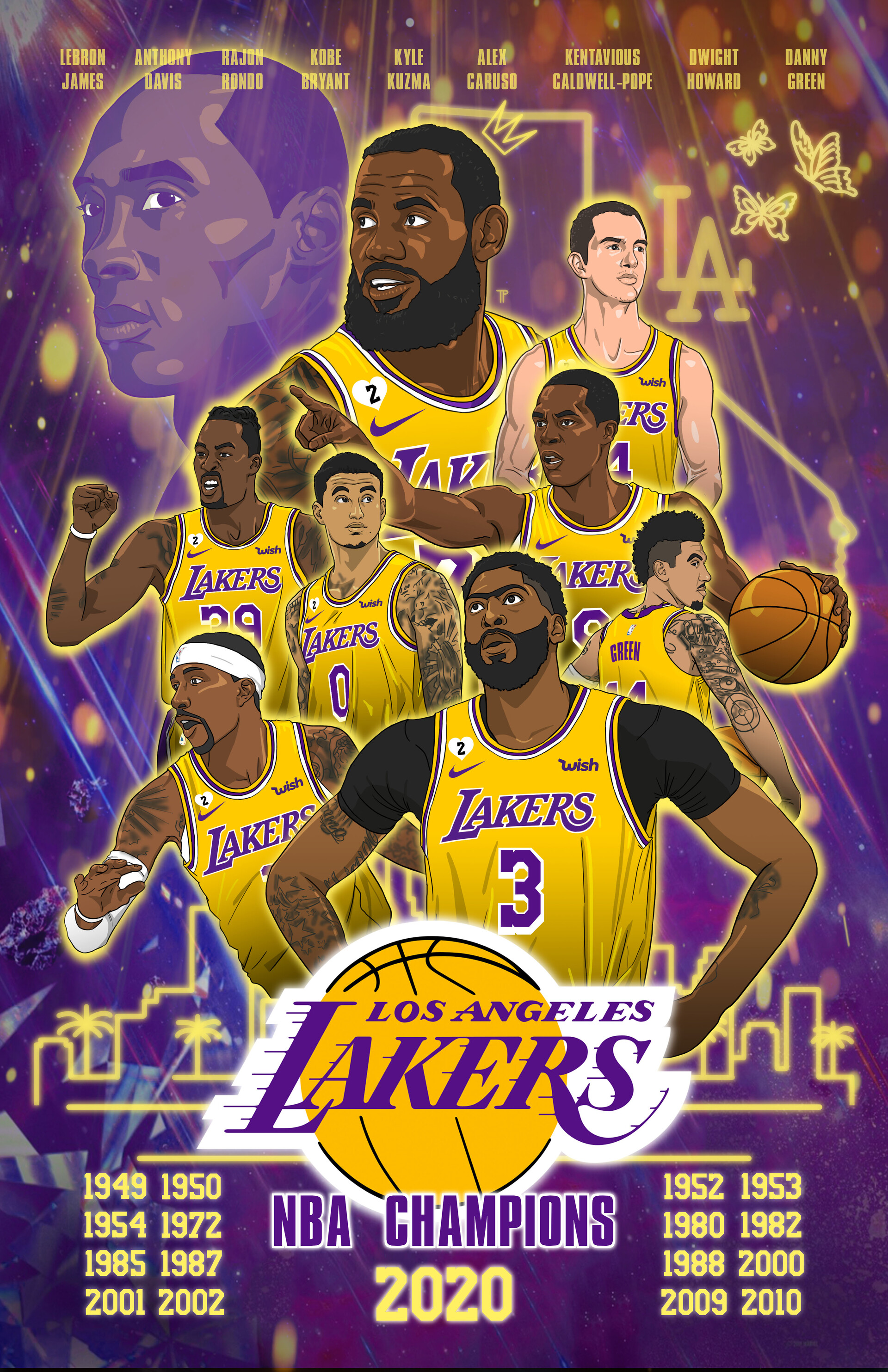 thomas pak 2020 Lakers Championship
