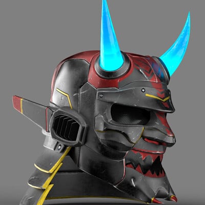 Sci-fi Samurai Helmet