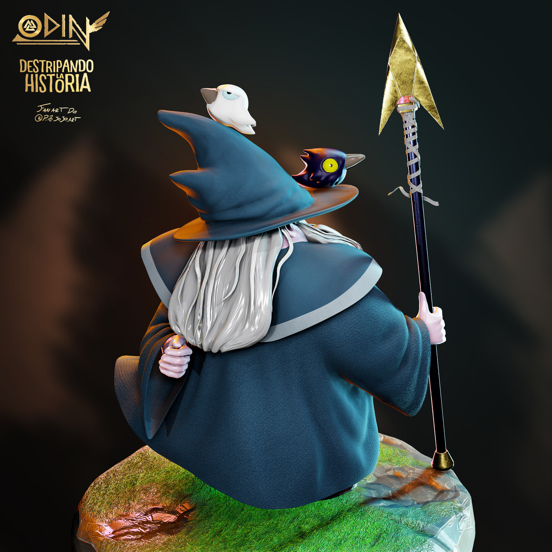 Pipe Hernandez P Odin Destripando La Historia Largas barbas, poder colosal padre de todos, el reina en azgard un mago de gran nivel en el valhala te espera comer sleipnir es su corcel se va de caza con el. odin destripando la historia