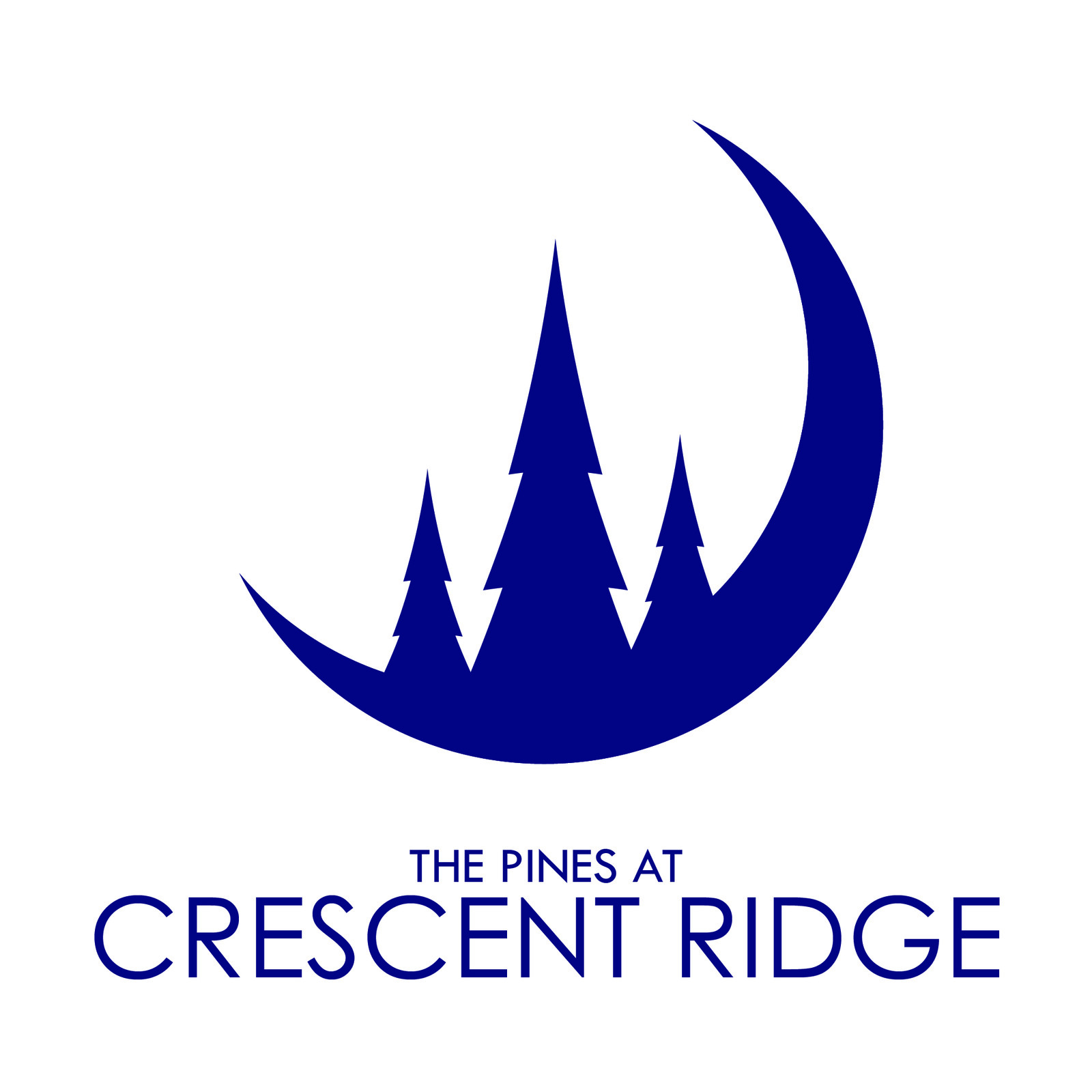 The Pines at Crescent Ridge - Logo Design