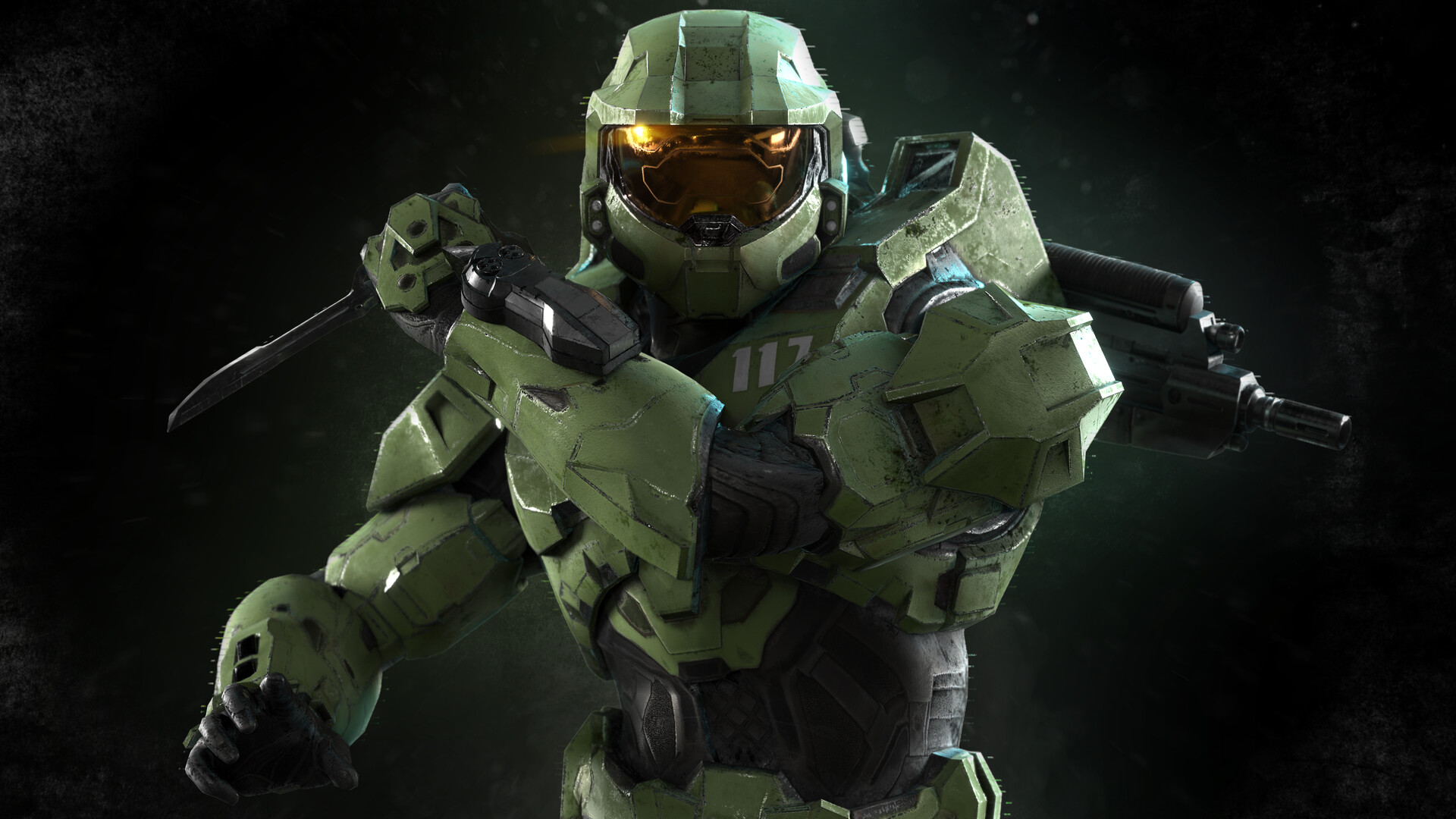 DOWNLOAD: https://imgur.com/a/rqvECbO Remake of a Halo 4 Master Chief Stanc...