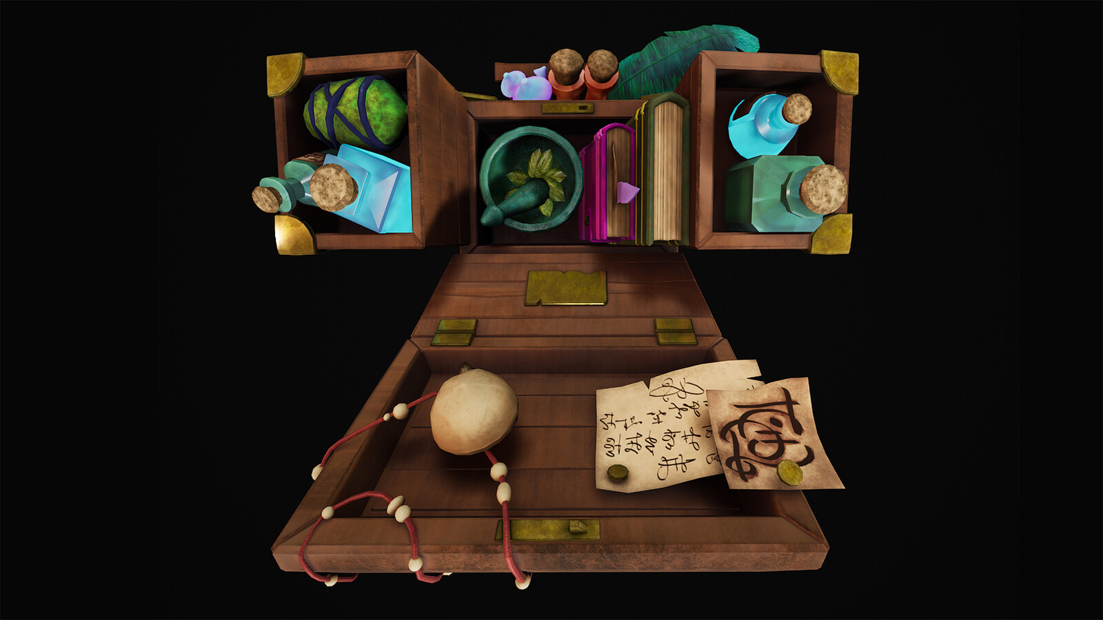 Topdown view of the Alchemy Trunk