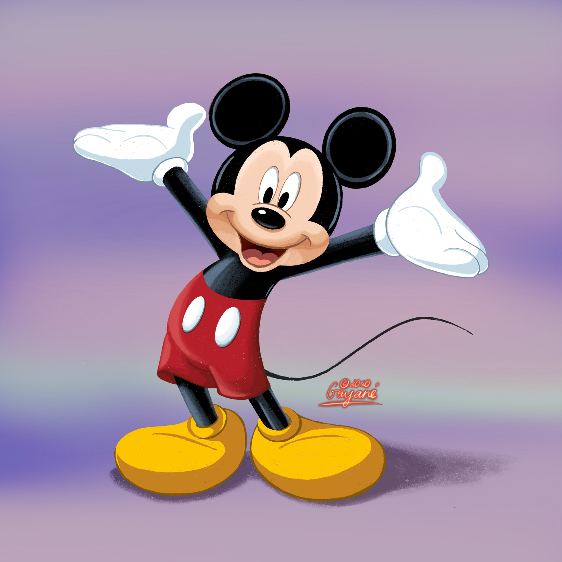 ArtStation - Mickey fan-art