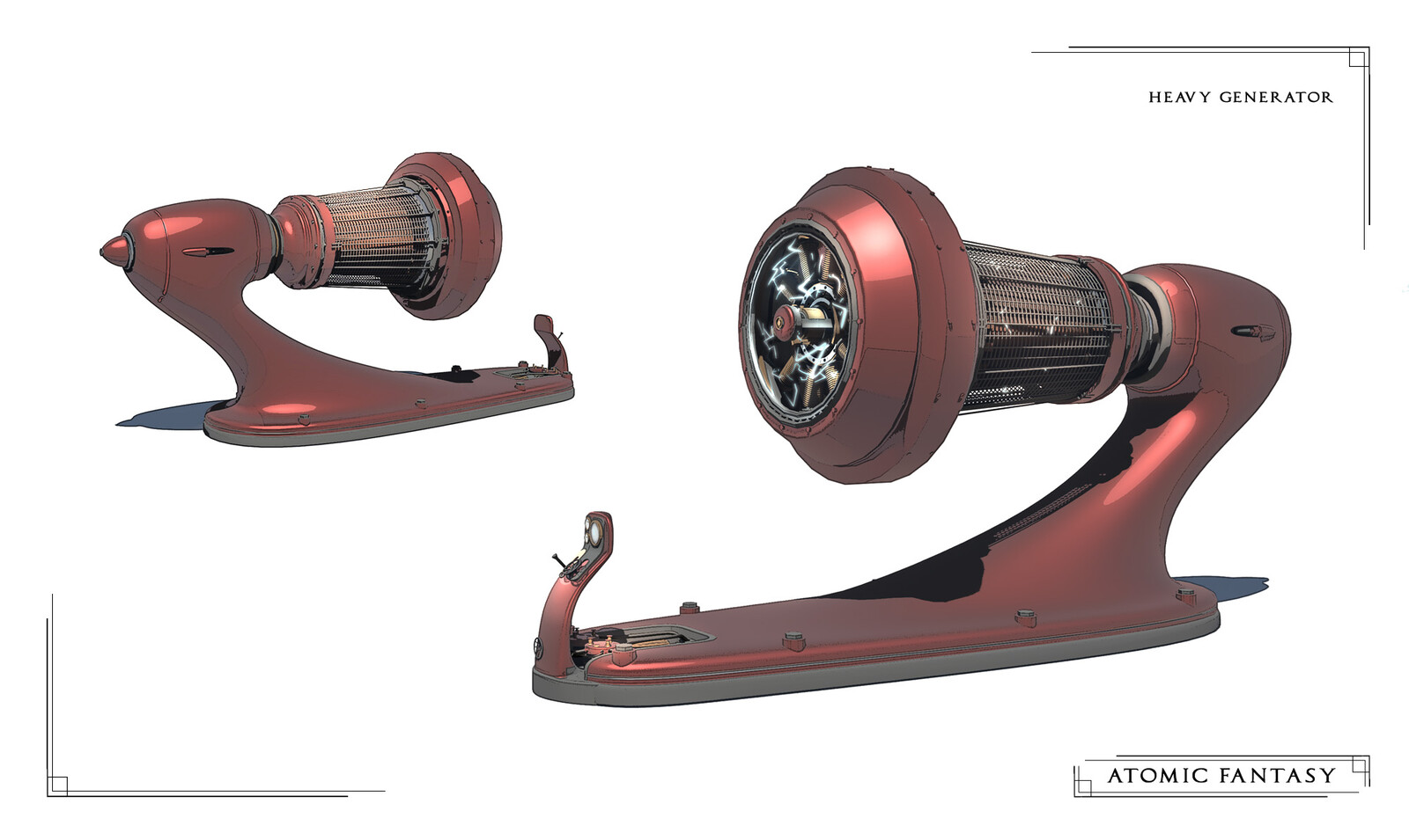Large Etherium power generator