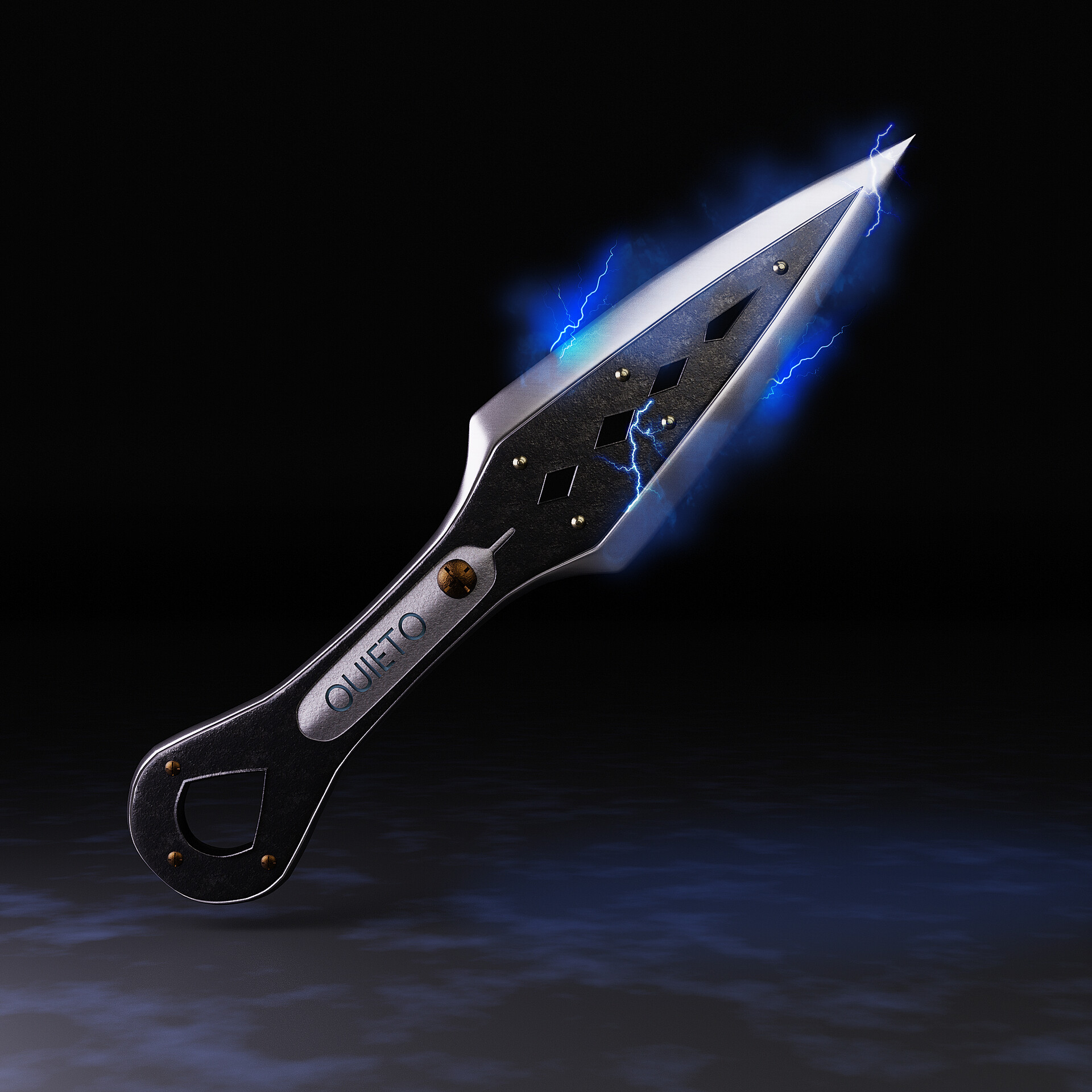 This the Kunai (Heirloom) of the Wraith Legend from Apex Legends game. 
