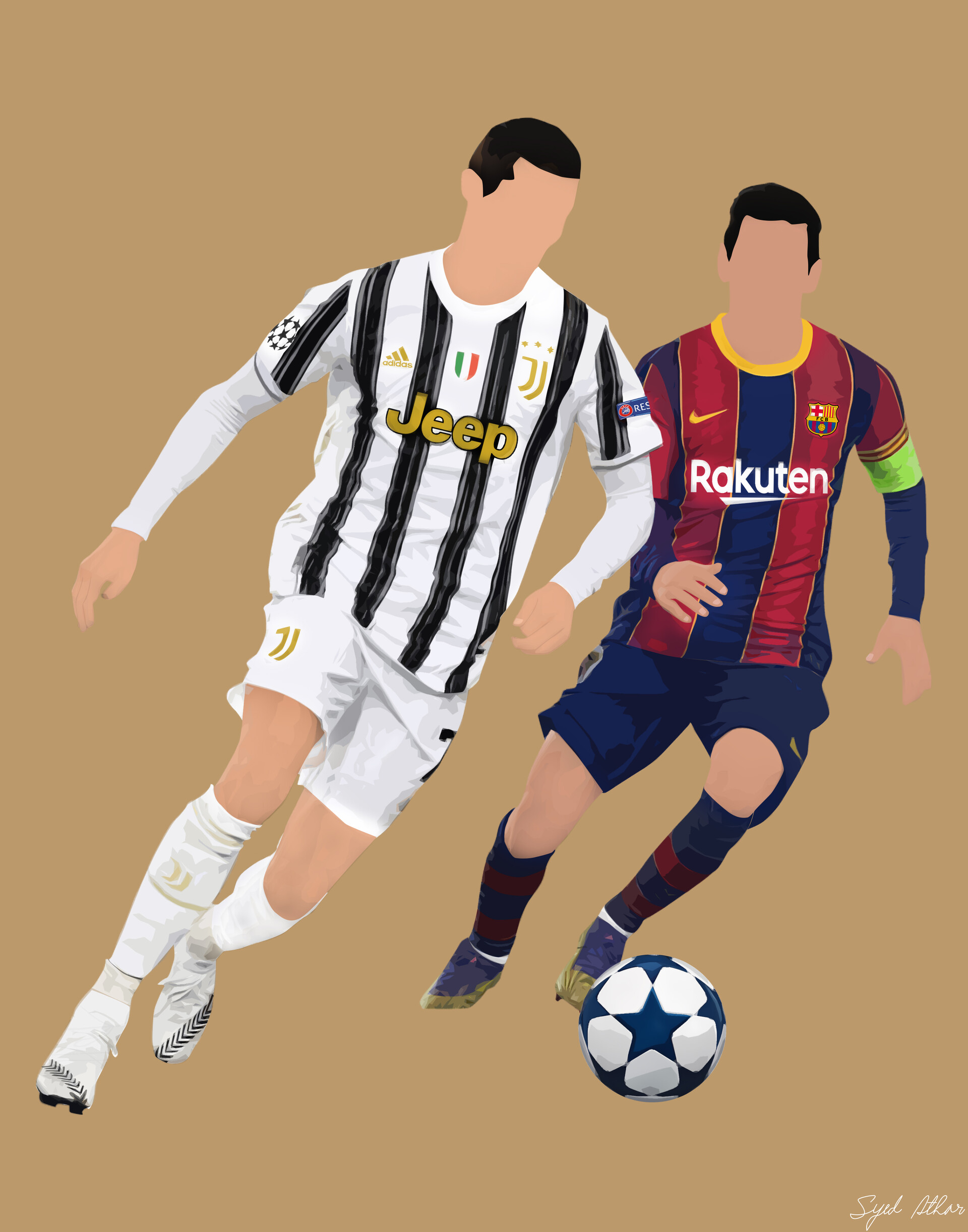 World Cup 2014 Drawing: Messi, Ronaldo, and Neymar