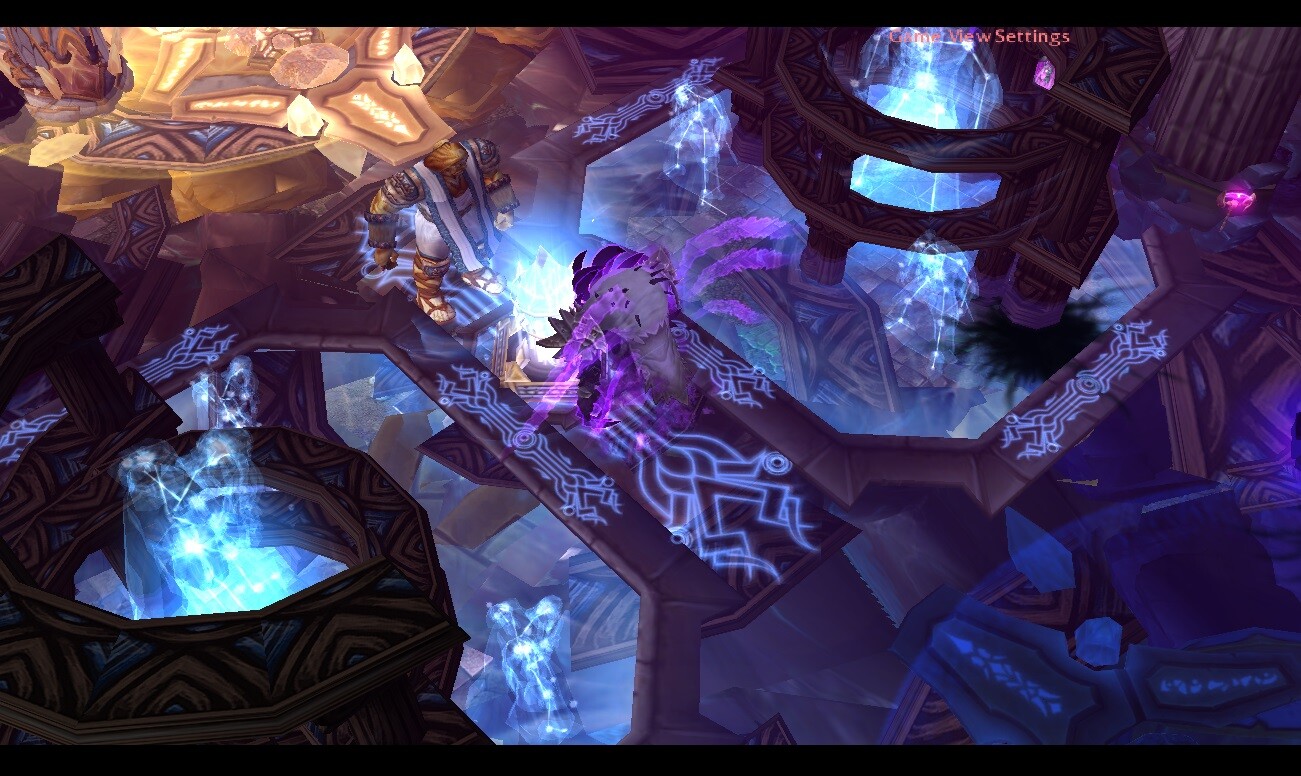 Warcraft III - World of Warcraft Argus themed Moba Template. Seat of Pantheon. Early progress
