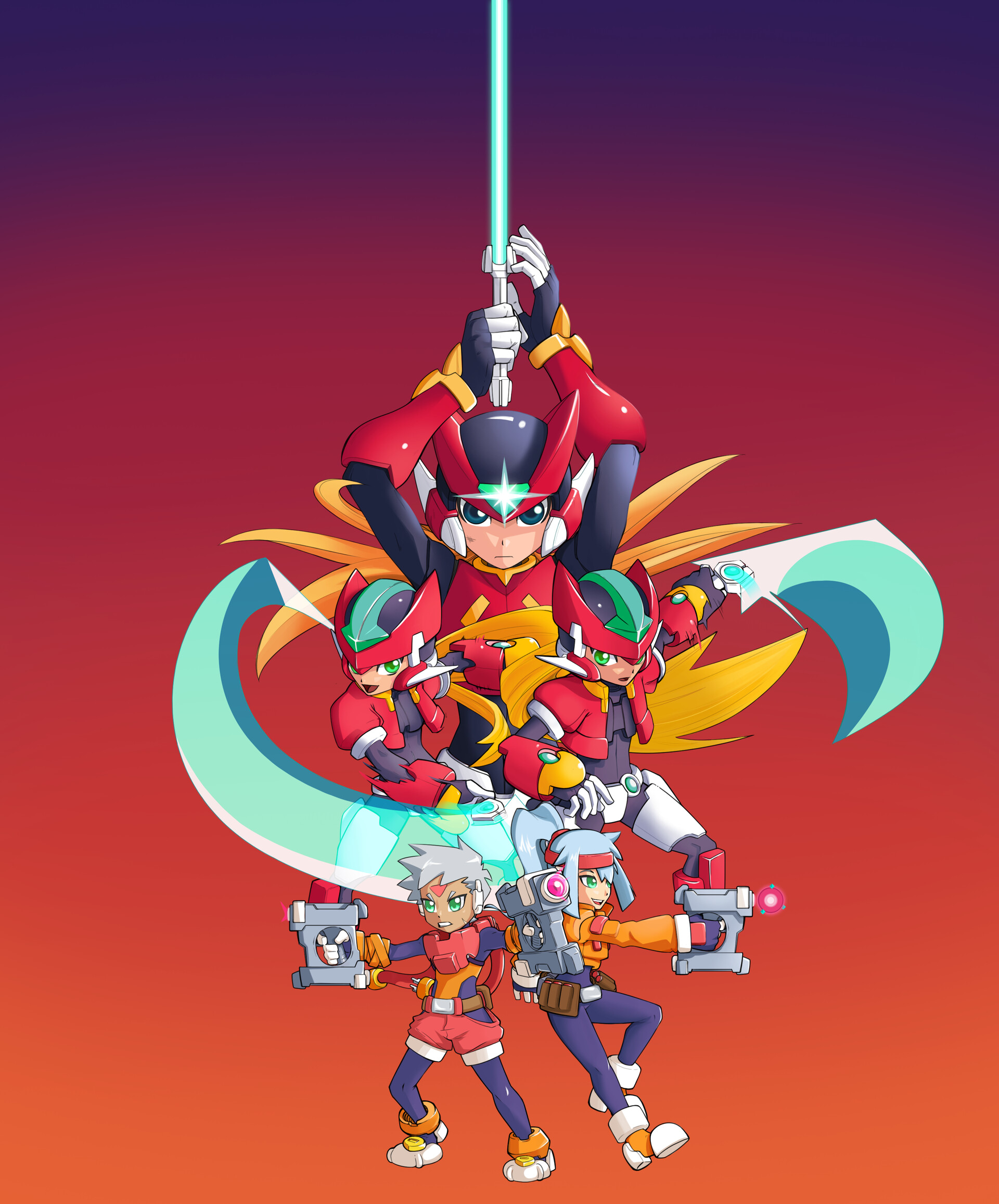 Megaman Zx Posters for Sale | Redbubble