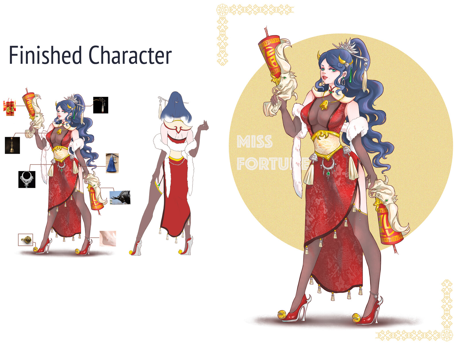 Miss fortune character design